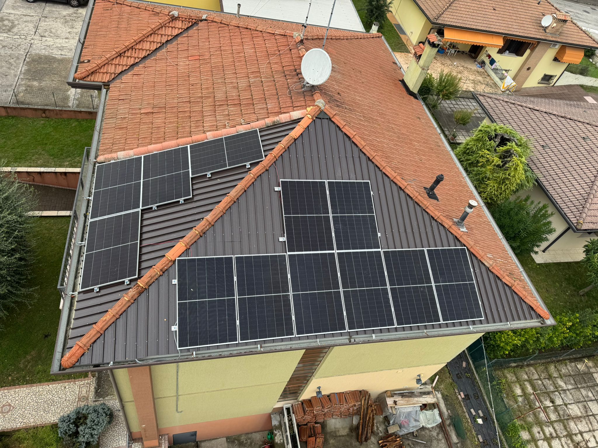 Lavori Realizzati di Pannelli solari installati | Gi Service Sun Project