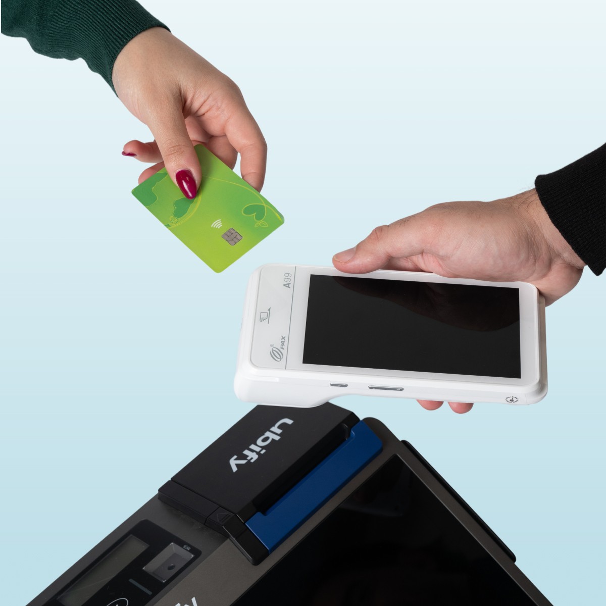 Il pos di ubify è progettato per la tua attività