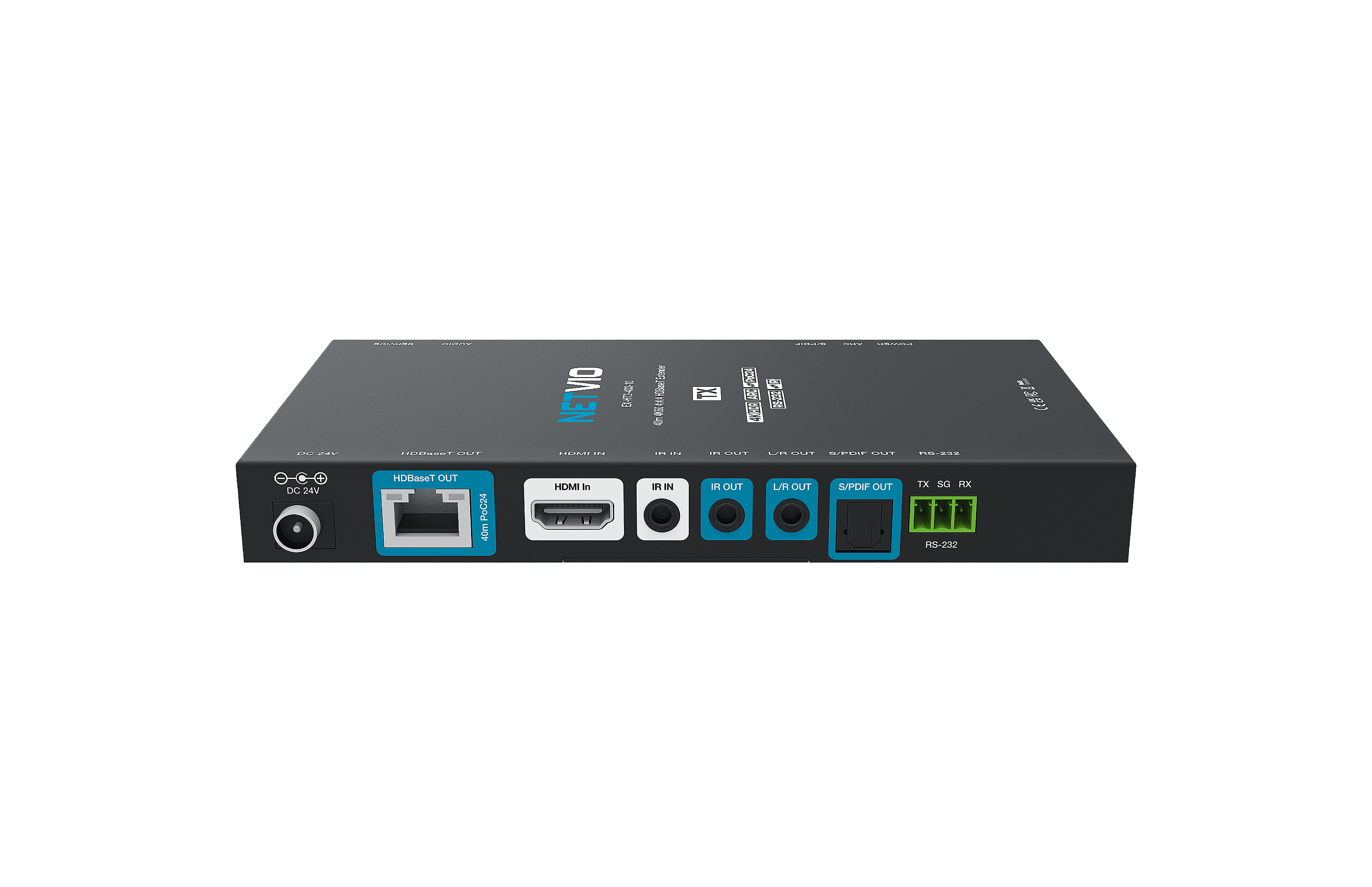 NETVIO HDMI 4K60 4x4 HDBaseT Extender