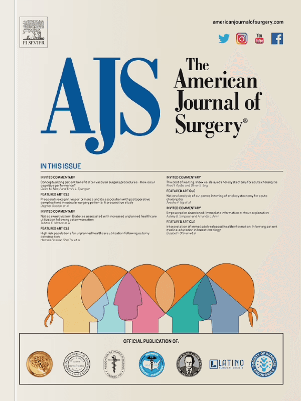 American Journal of Surgery cover