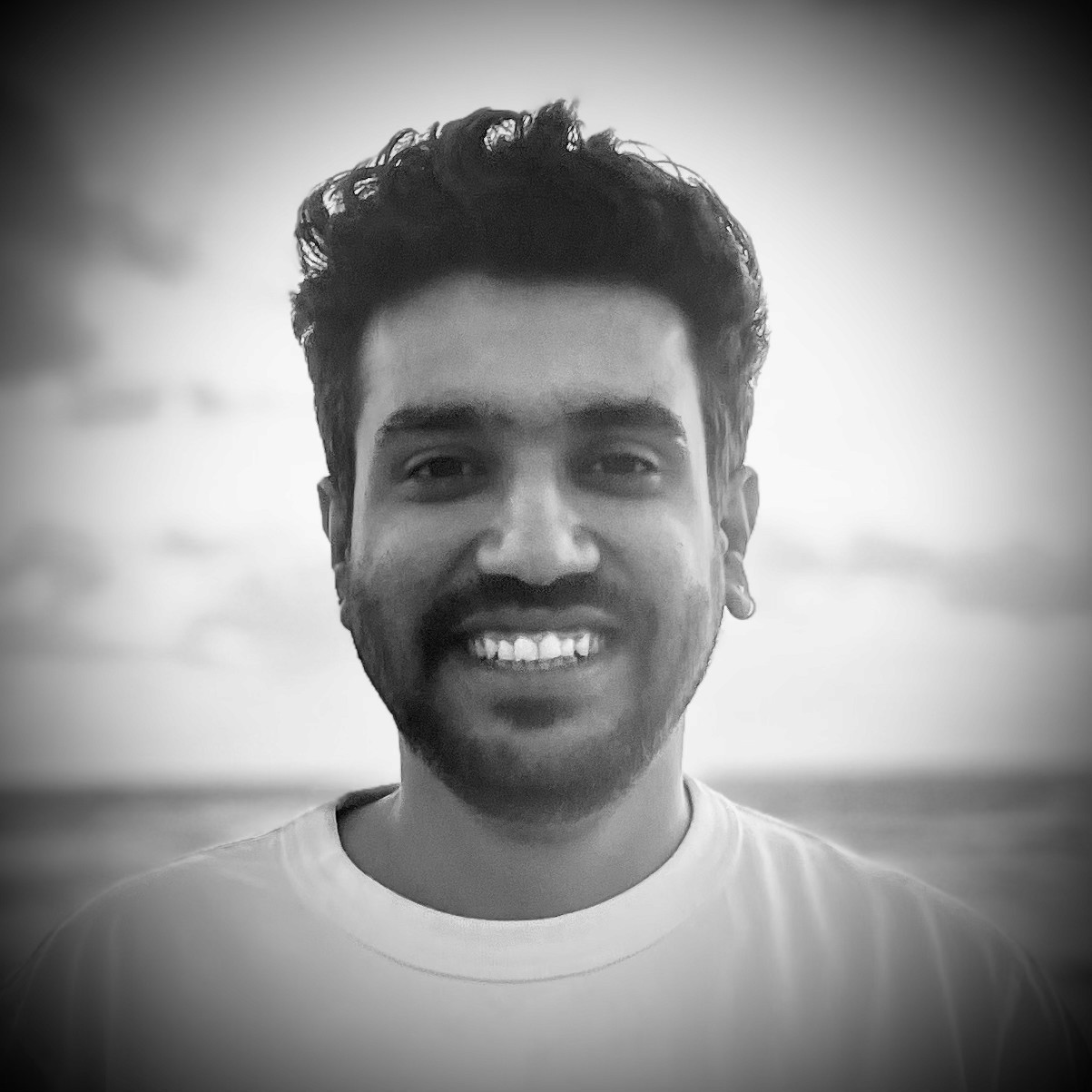 man's grey and black shirt