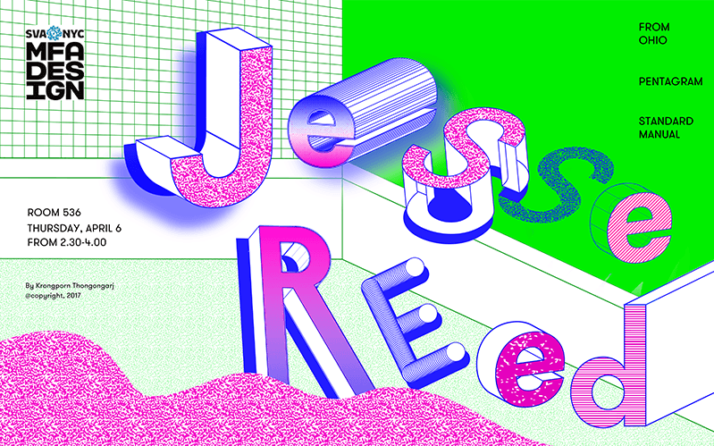 jesse reed event poster