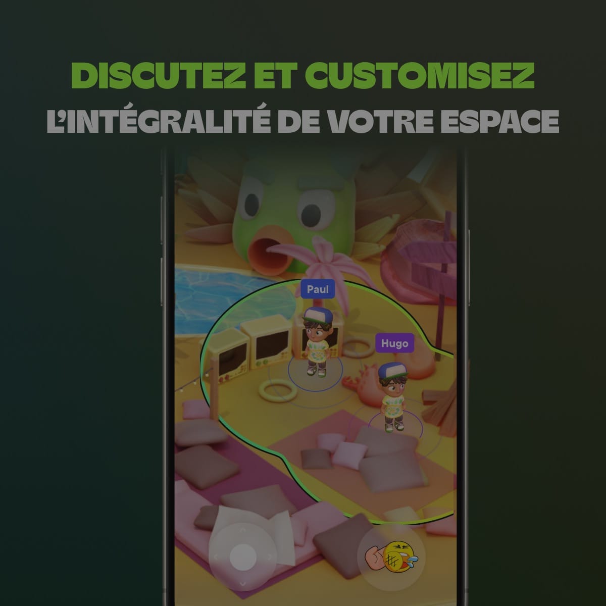 Backstage partage ton "POV" : ton flux automatique et personnel