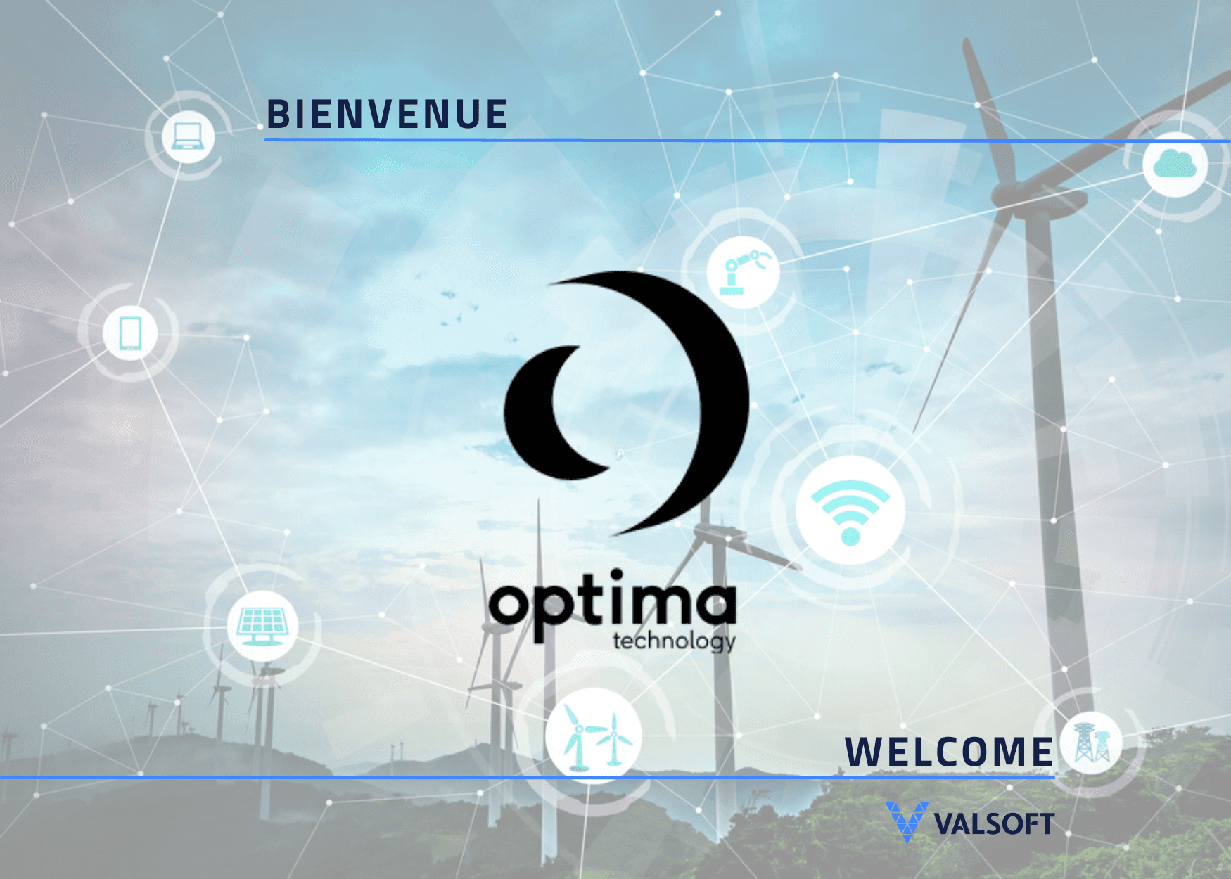 Fluent and Eziway logo