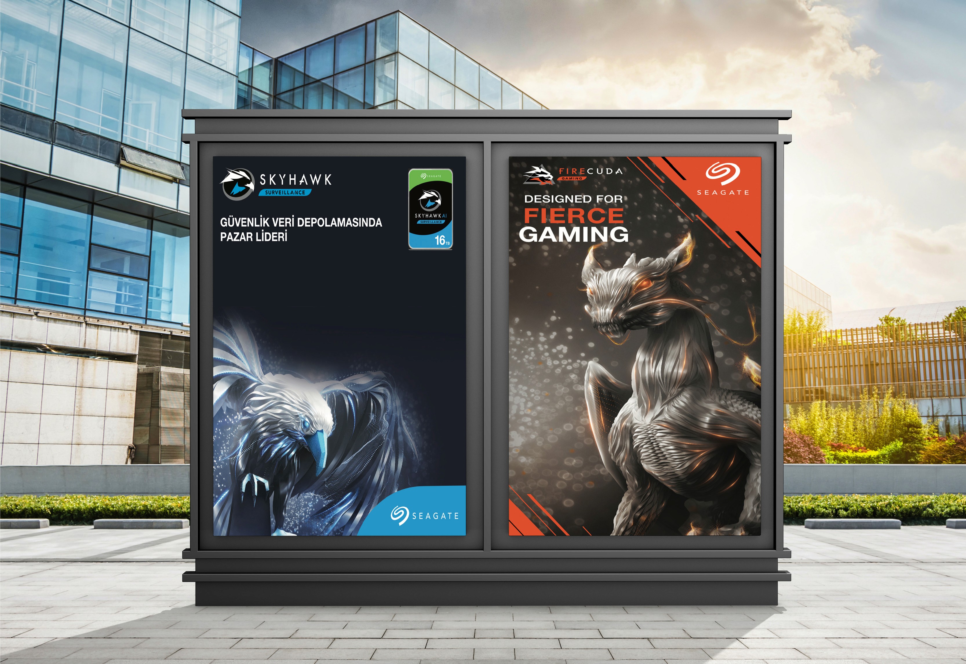 AquaFlow's transparent and eco-friendly packaging showcases the purity of its mountain spring water.