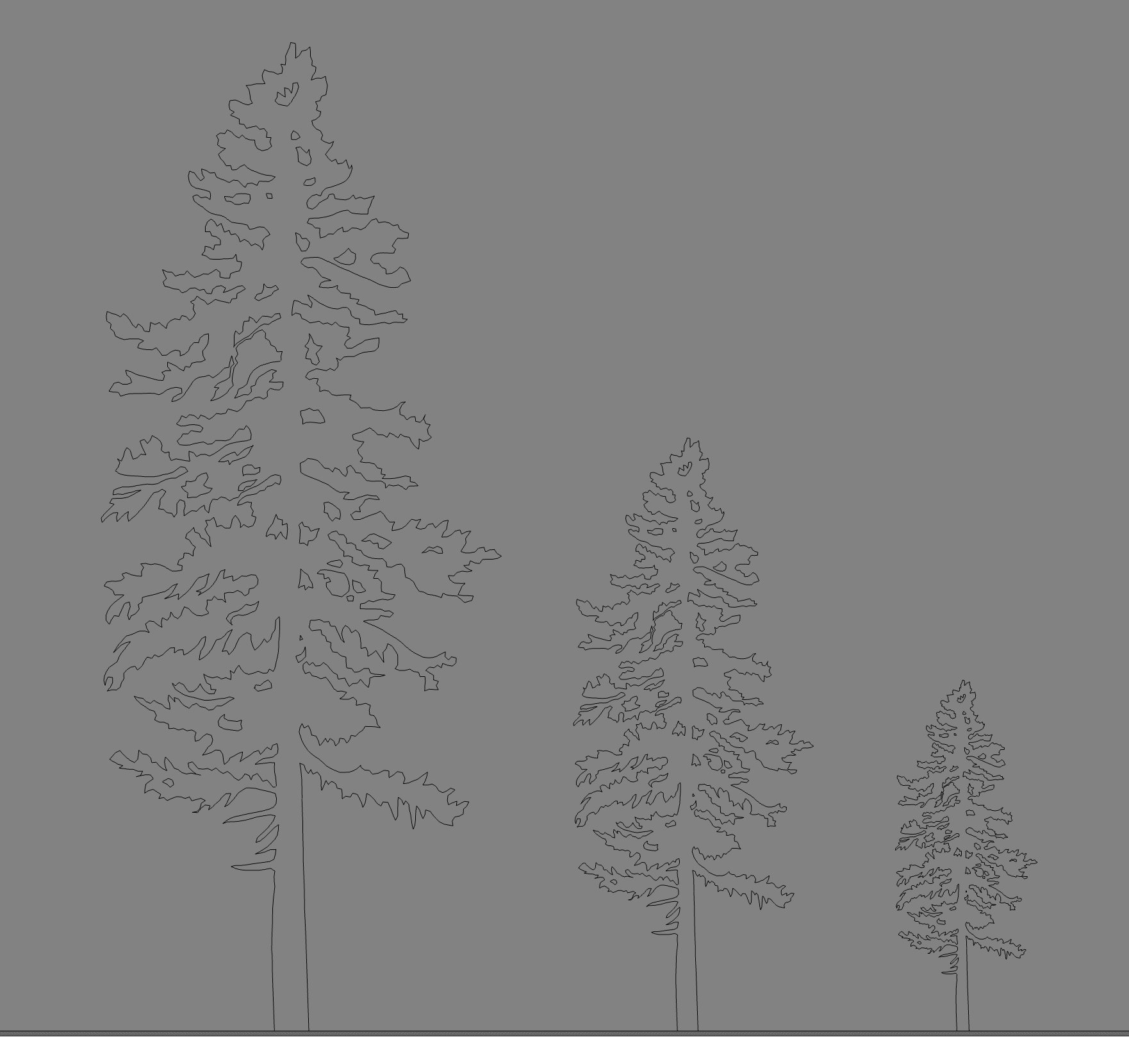 Elevation in fine level of detail.