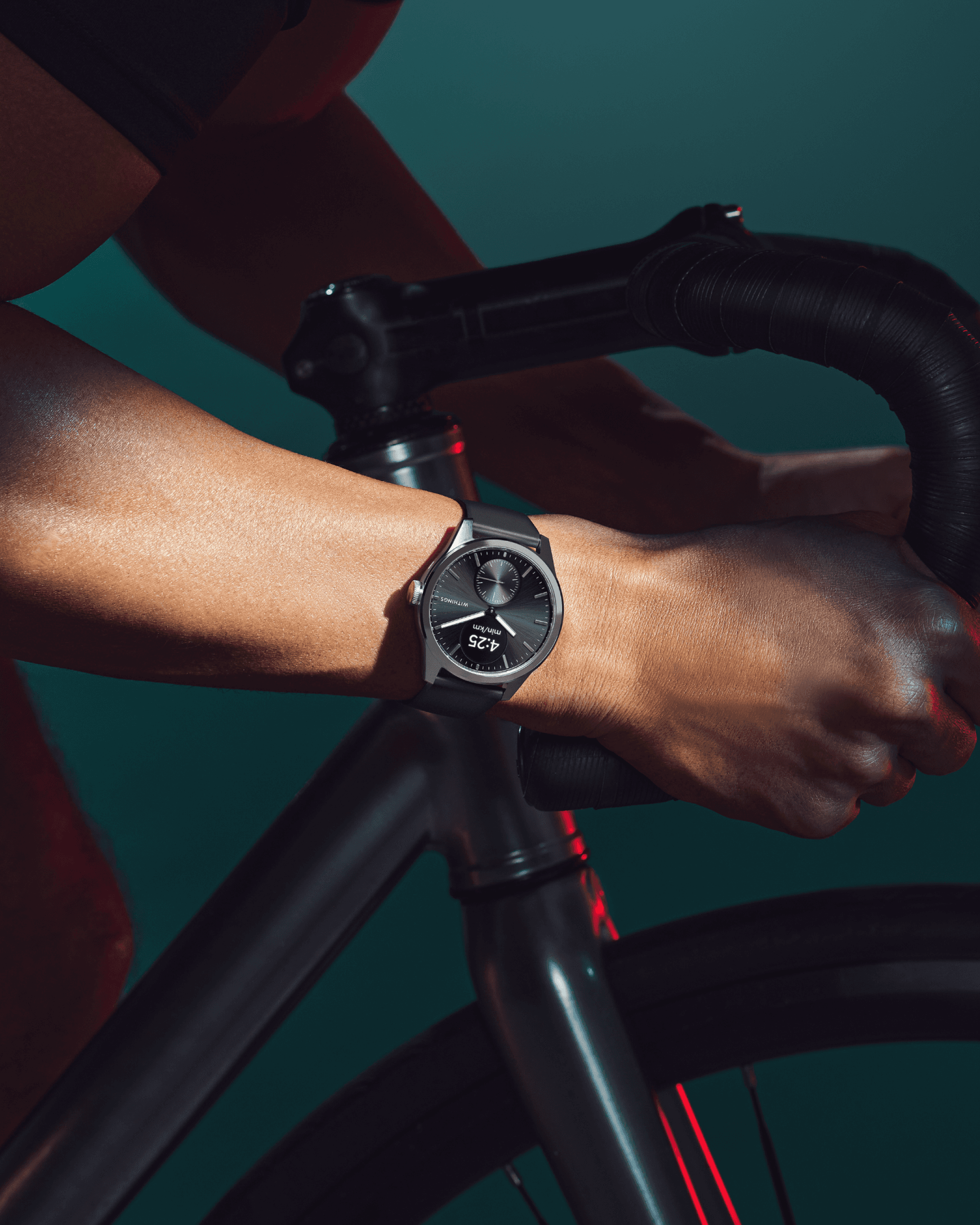 Art direction for Withings ScanWatch 2 seasonal campaign, sports-focused health tracking, directed by Manuel Astorga.