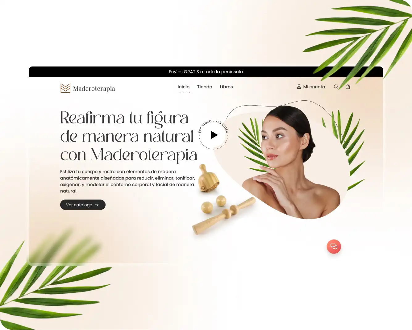 Diseño UXUI  maderoterapia