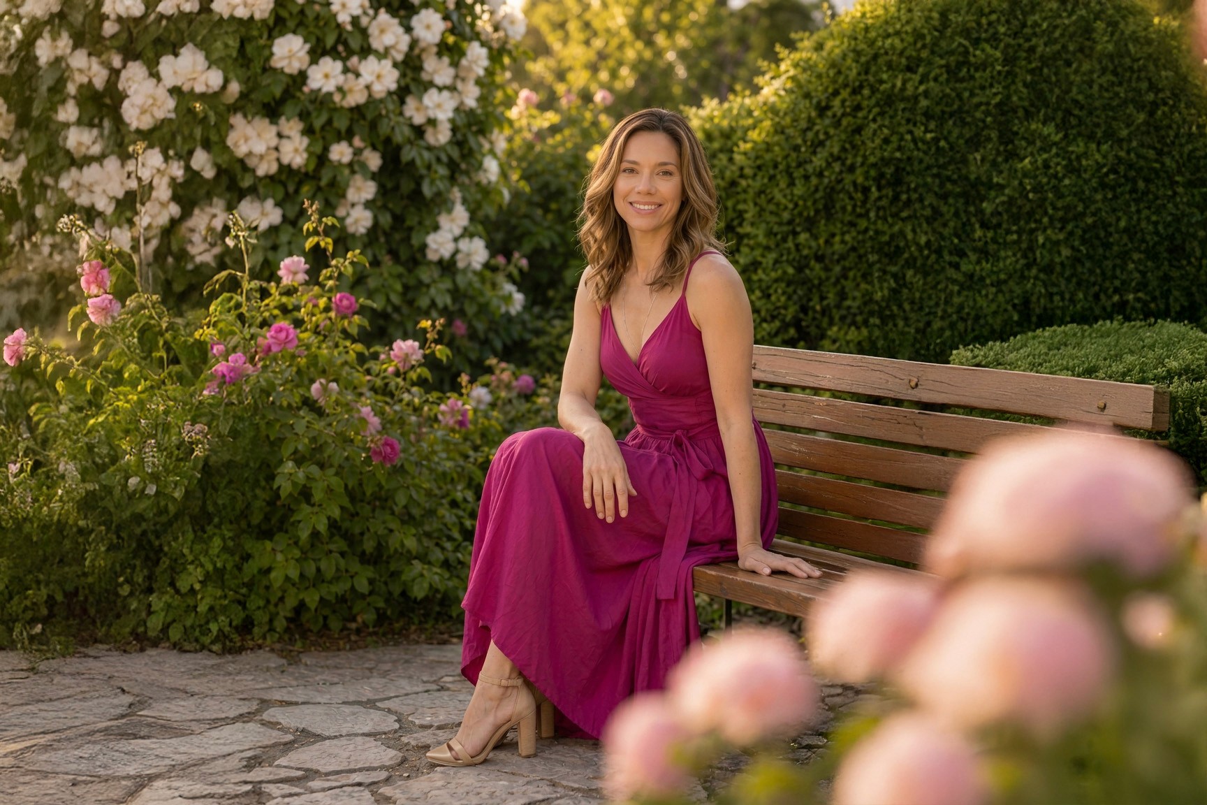 Natural light dating profile portrait of woman in Walnut Creek California