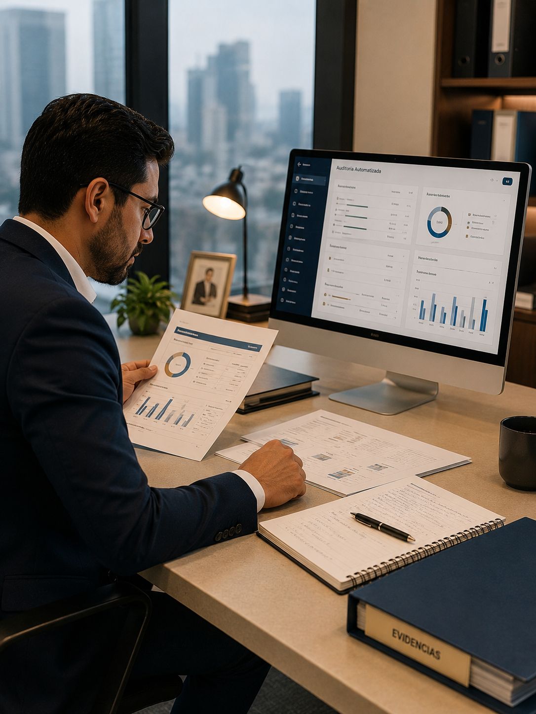Man Using Tab