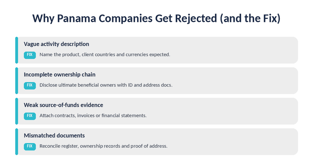 Rejection-Reasons-Checklist 