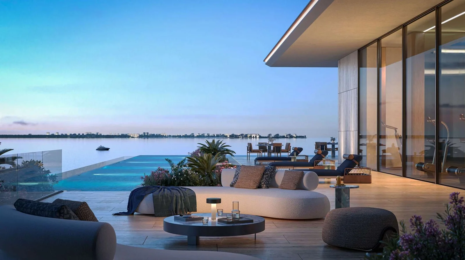  The new apartment complex at 241 Waterside, Dubai Islands, highlights sleek architecture and urban living.