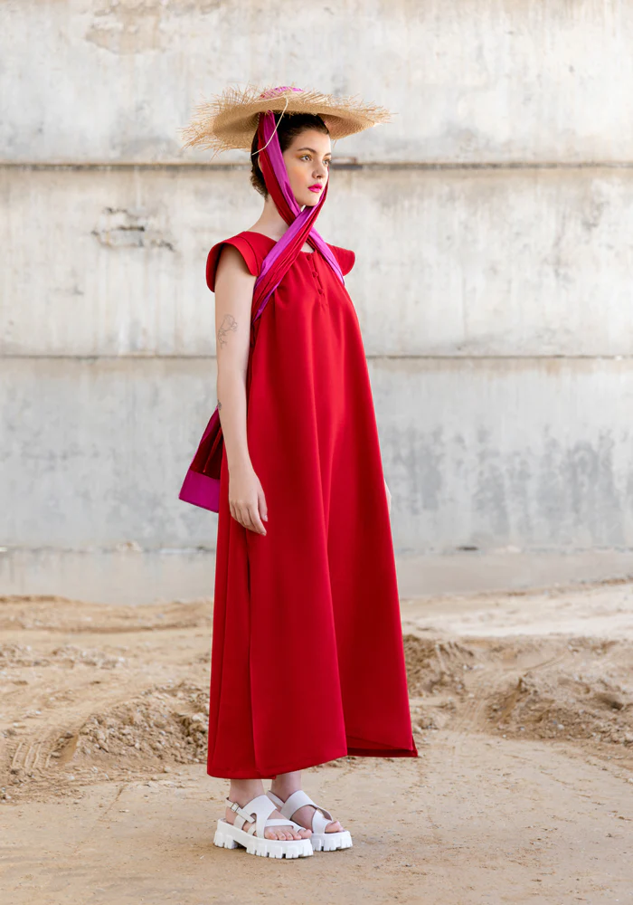a female model