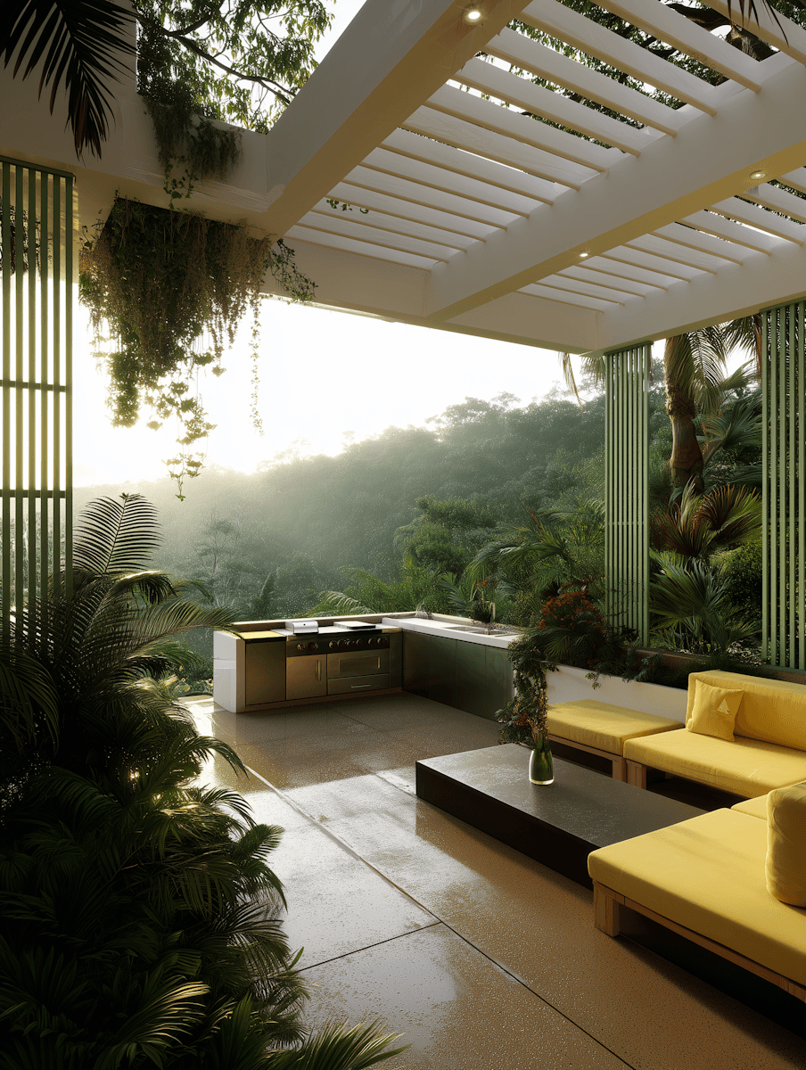 Luxurious Outdoor Patio