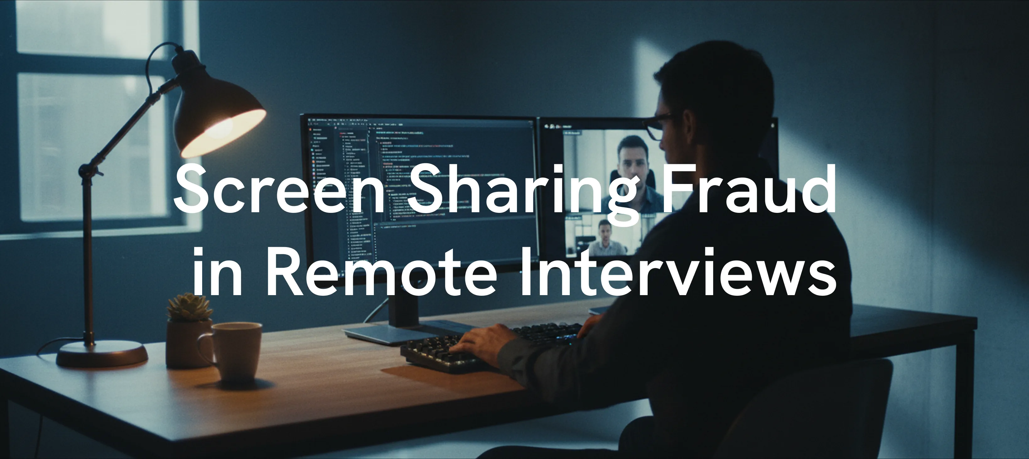 How to Detect Screen Sharing Fraud in Remote Interviews