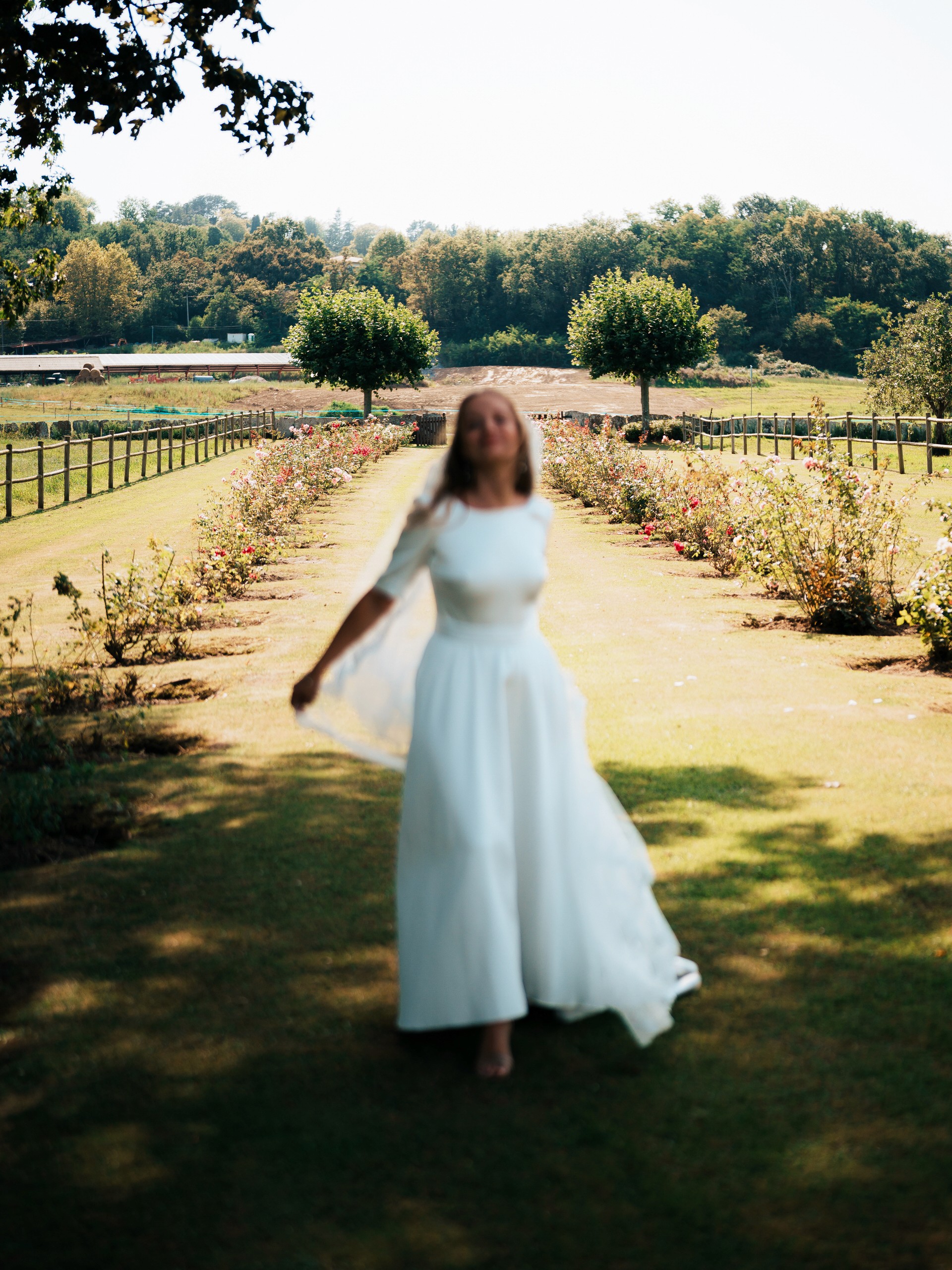 Portrait de mariée à Finca Machoenia à Urrugne