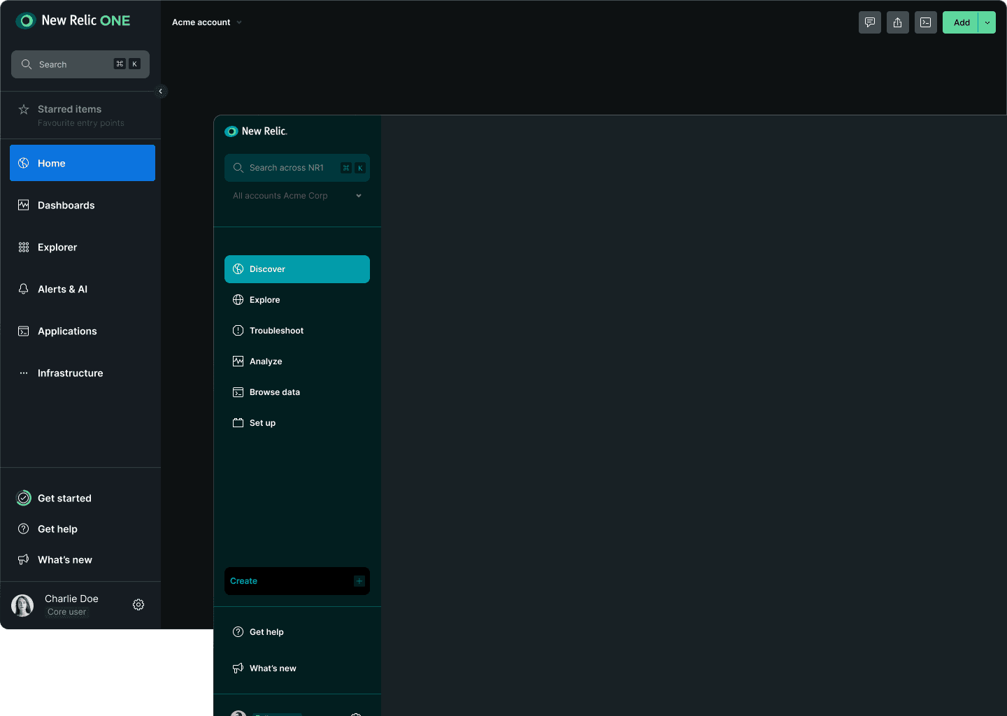 We used sacrificial concepts—intentionally different (even visually) approaches—to explore the problem space and sharpen our understanding