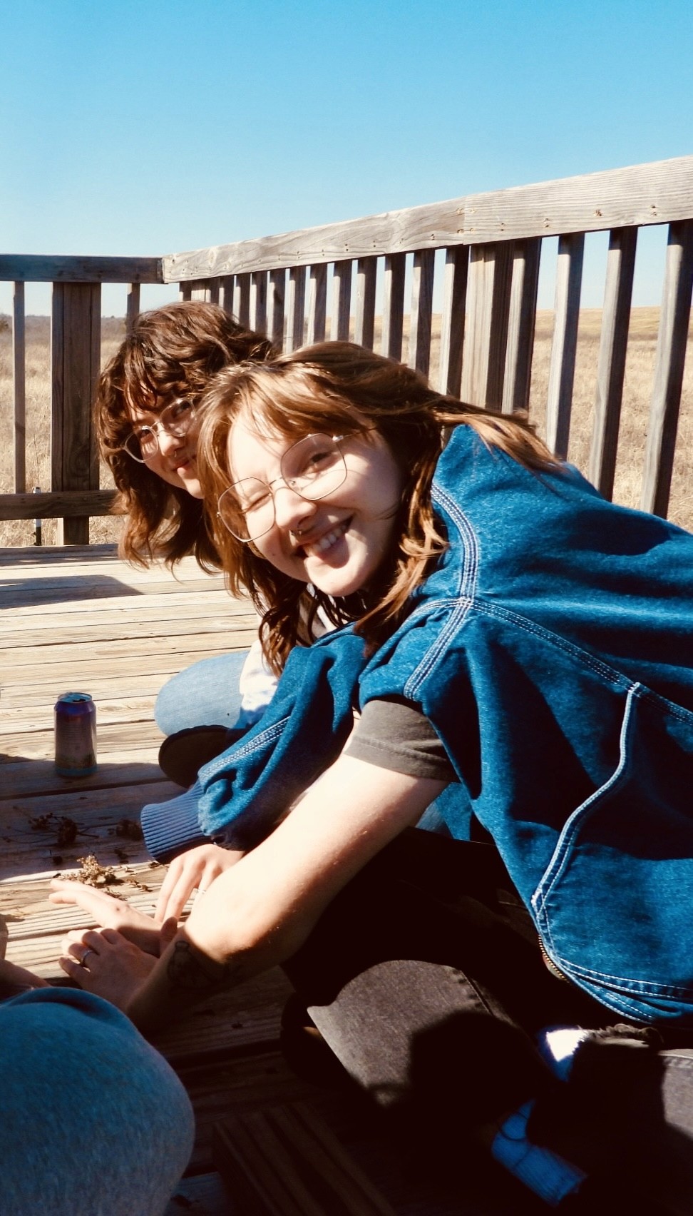 enjoying time outside