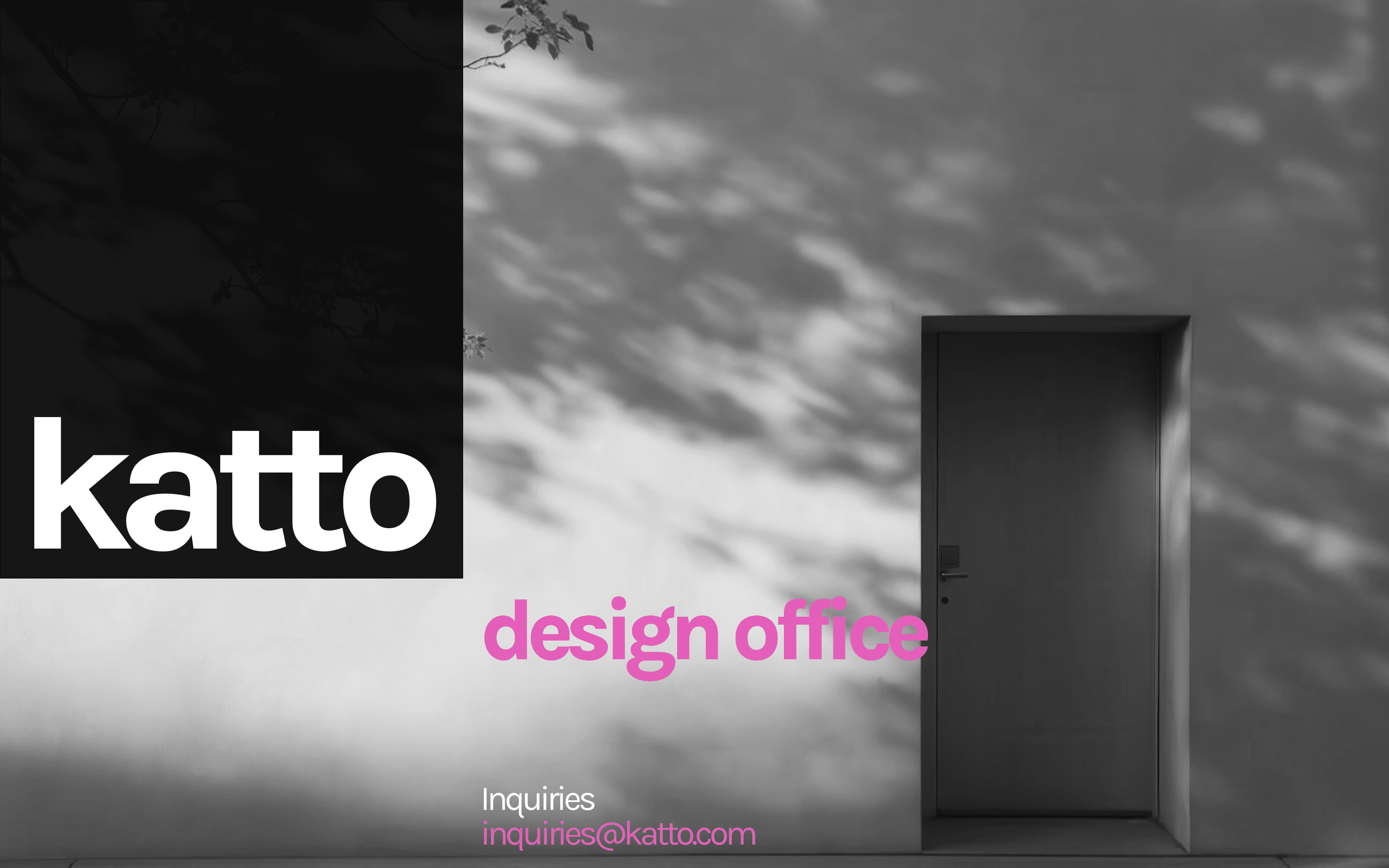 KATTO DO premium Framer template wide preview
