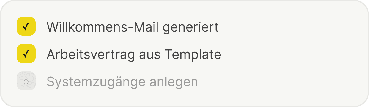 Visualisierung zu KI-gestützten Onboarding-Prozessen im HR-Bereich