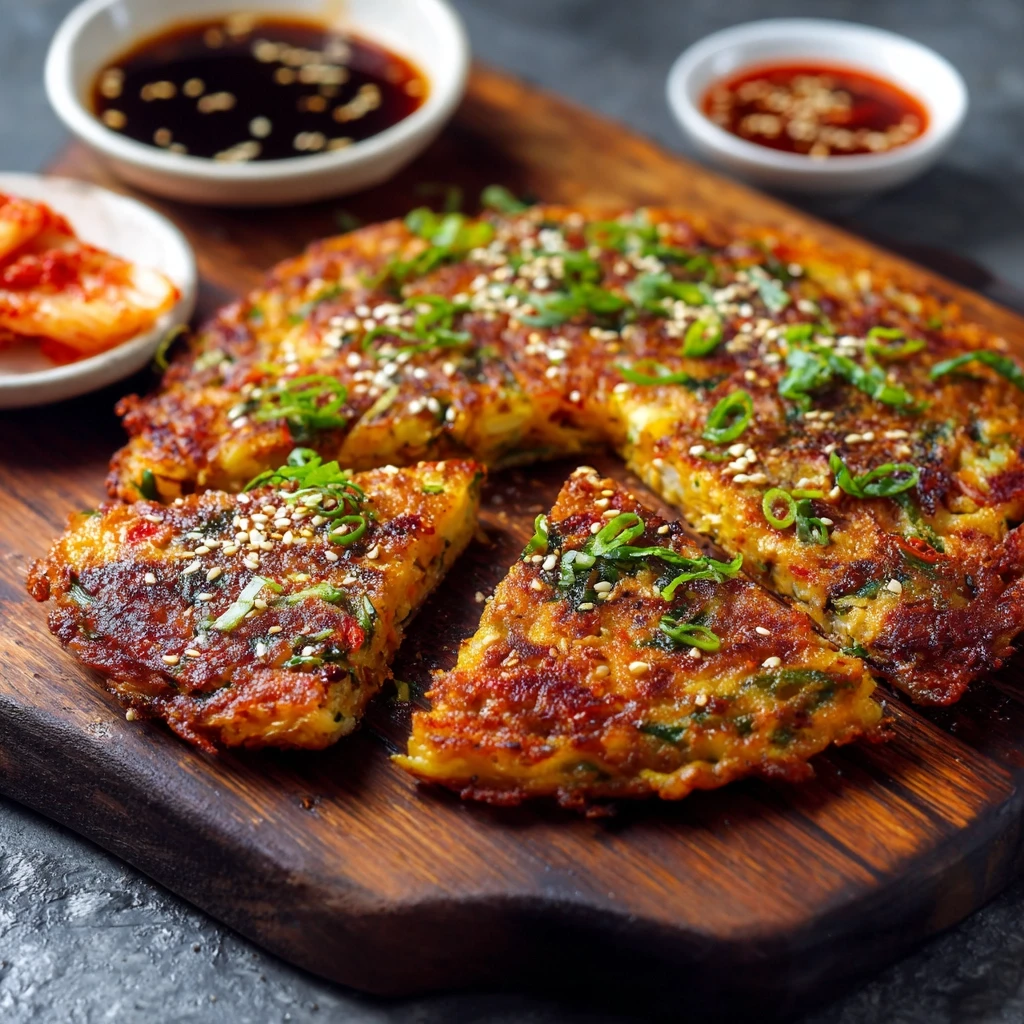 kimchi pannenkoek