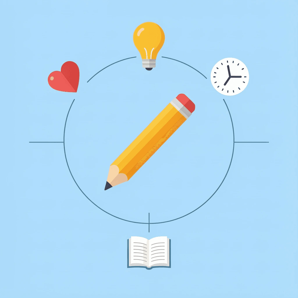 Central hub labeled 'Tracing Activity' connected to Learning, Play, Storytelling, and Child Interests