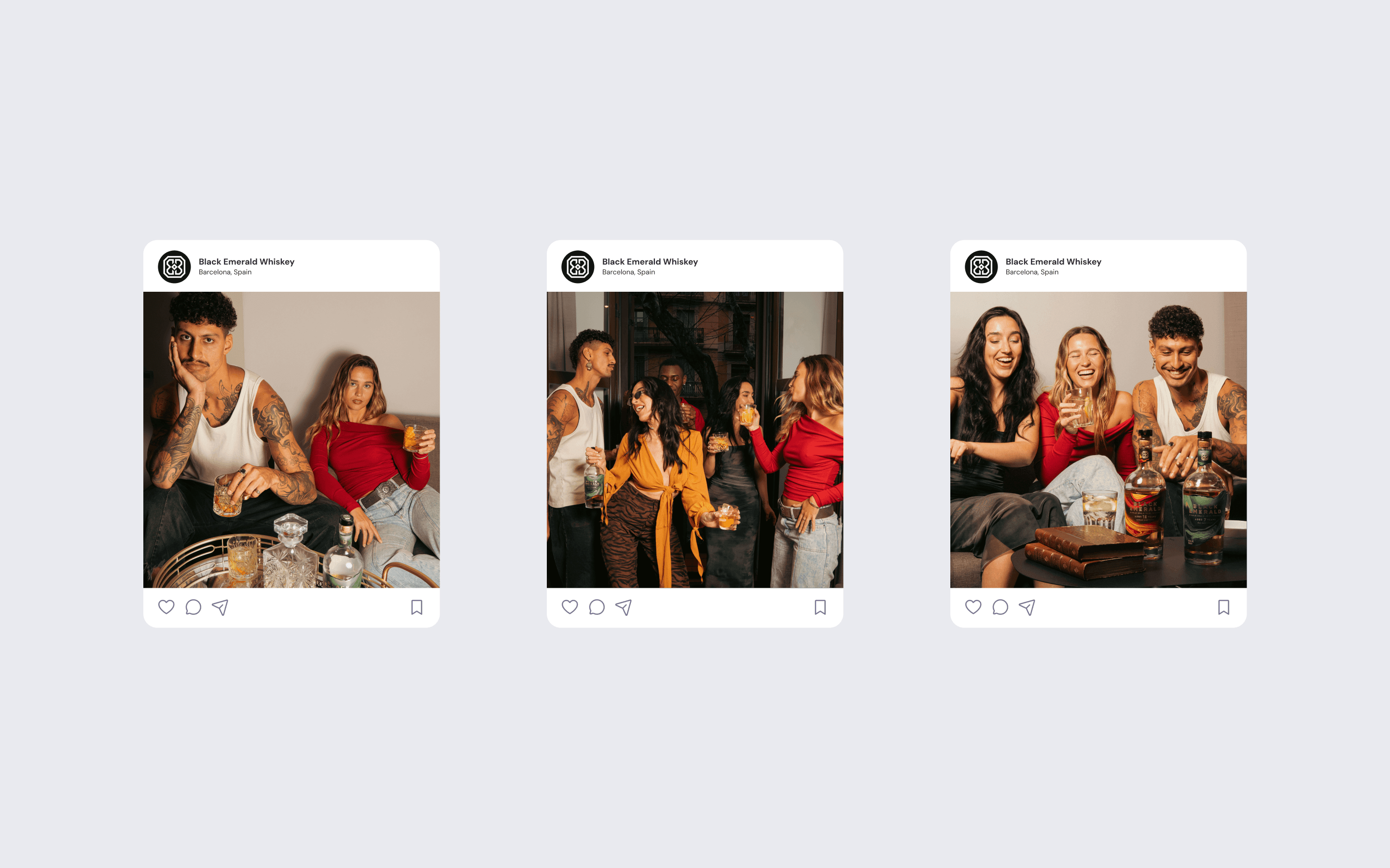 Streetside billboard with flyposters of the Batch.Works brand and illustrations