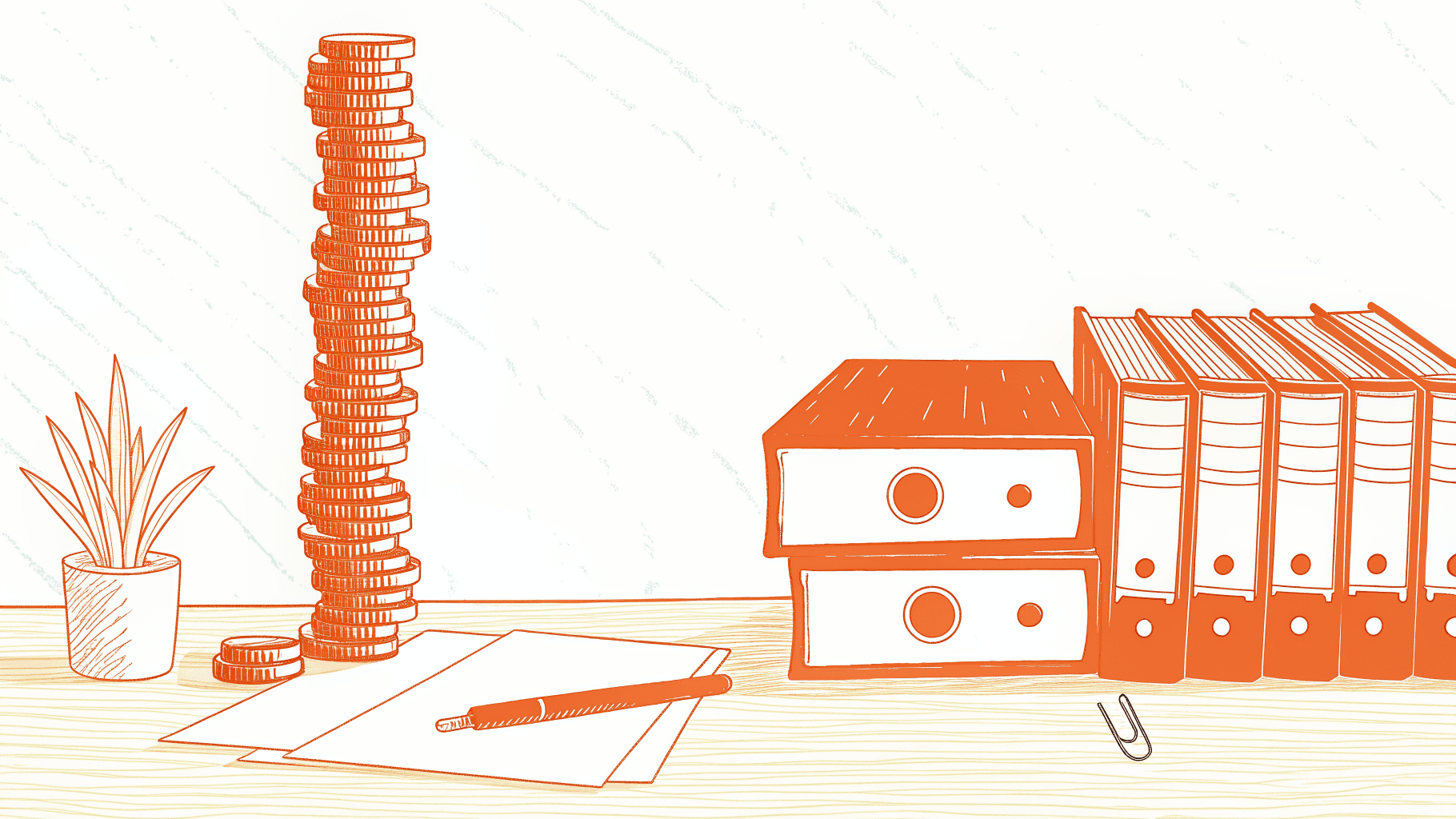 Single claim folder dwarfed by stacked multiple breach claims with rising coin arc