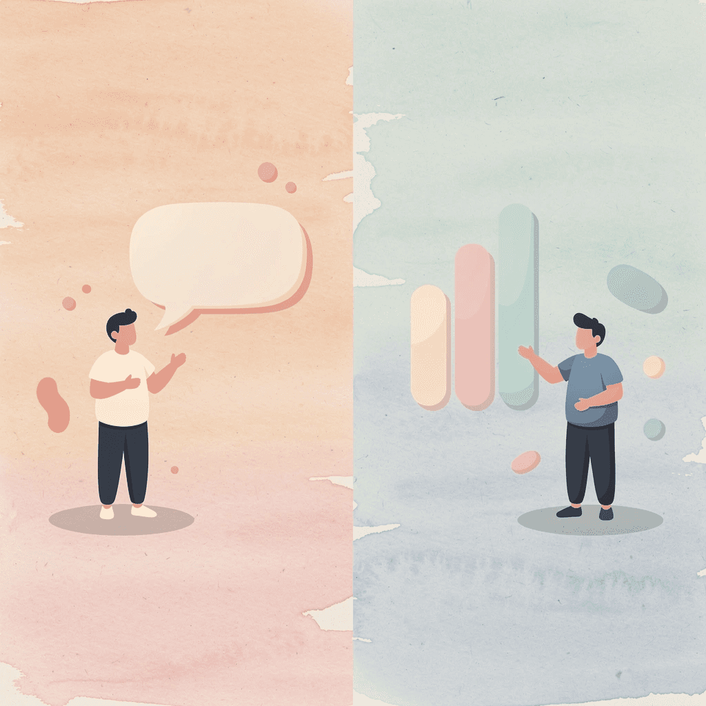 Split scene showing rushed test-taking versus strategic time management