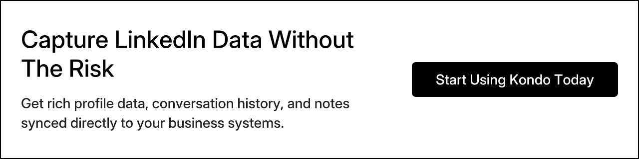 Capture LinkedIn Data Without The Risk
