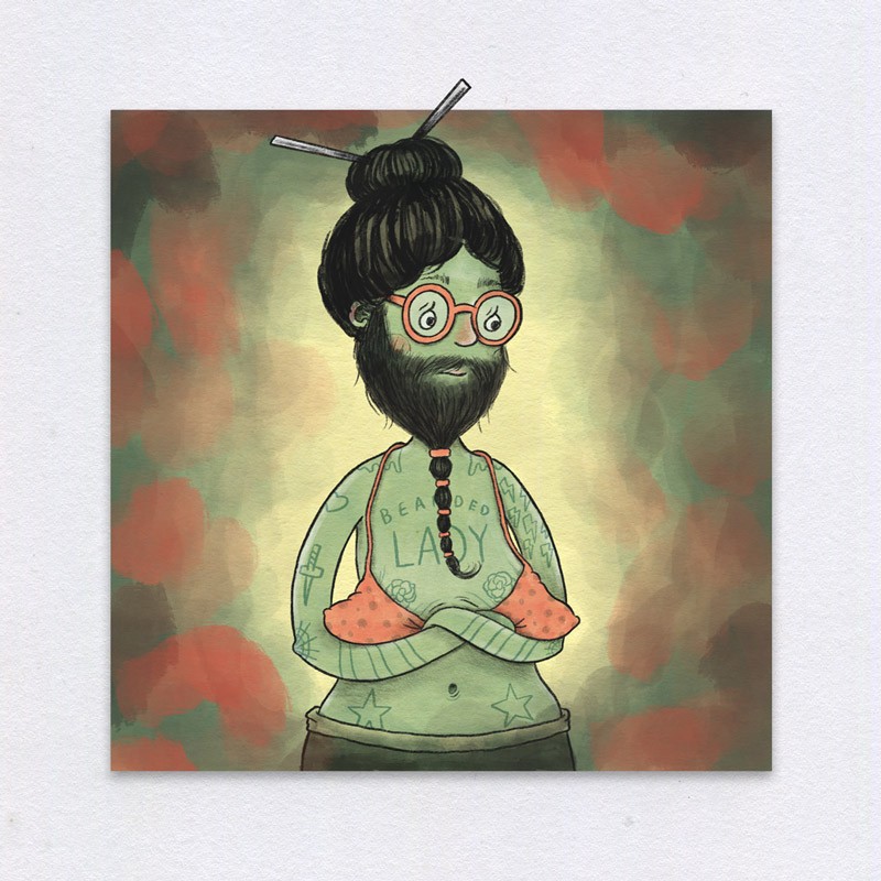 Vol 2 - bearded lady