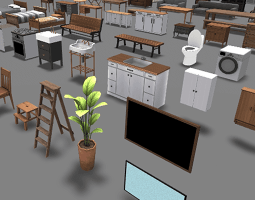 3D PROPS – HOUSE 180 PACK by LAYERLAB (LayerLab, layerlab) – massive collection of 180 low-poly house models for town-building and simulation games, available on LayerStore and Unity AssetStore.