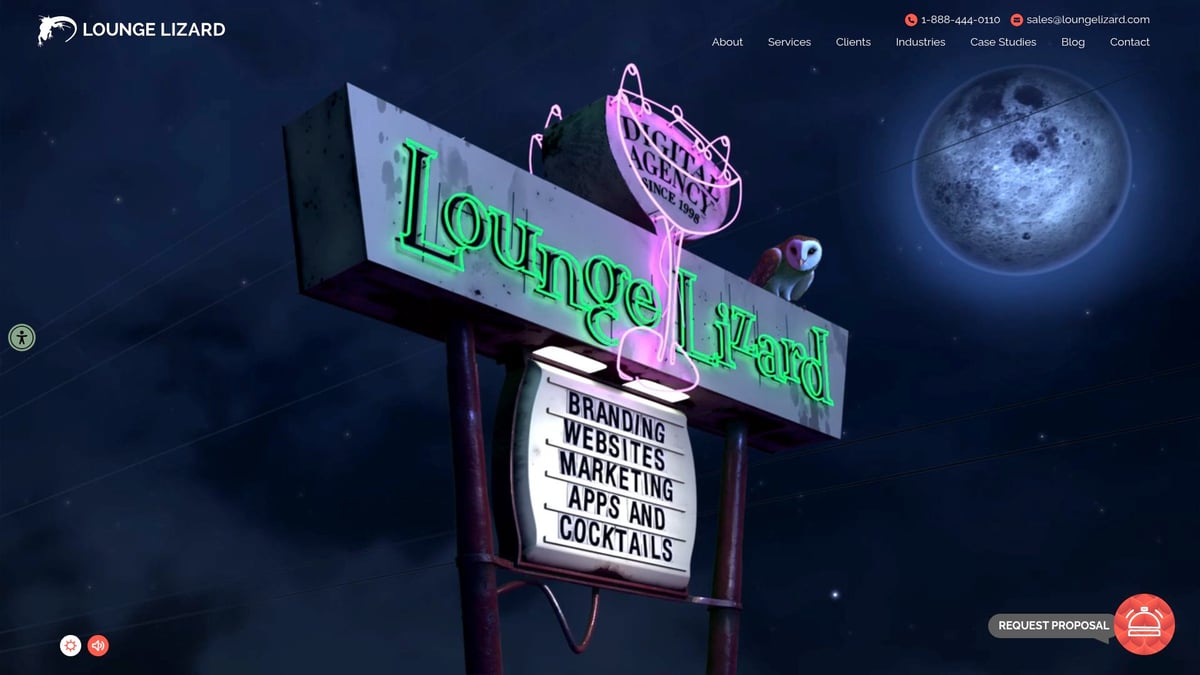 7 Brilliant Creative Website Design Company Ideas for 2026 - Lounge Lizard – BrandTenders & Marketing Mixologists