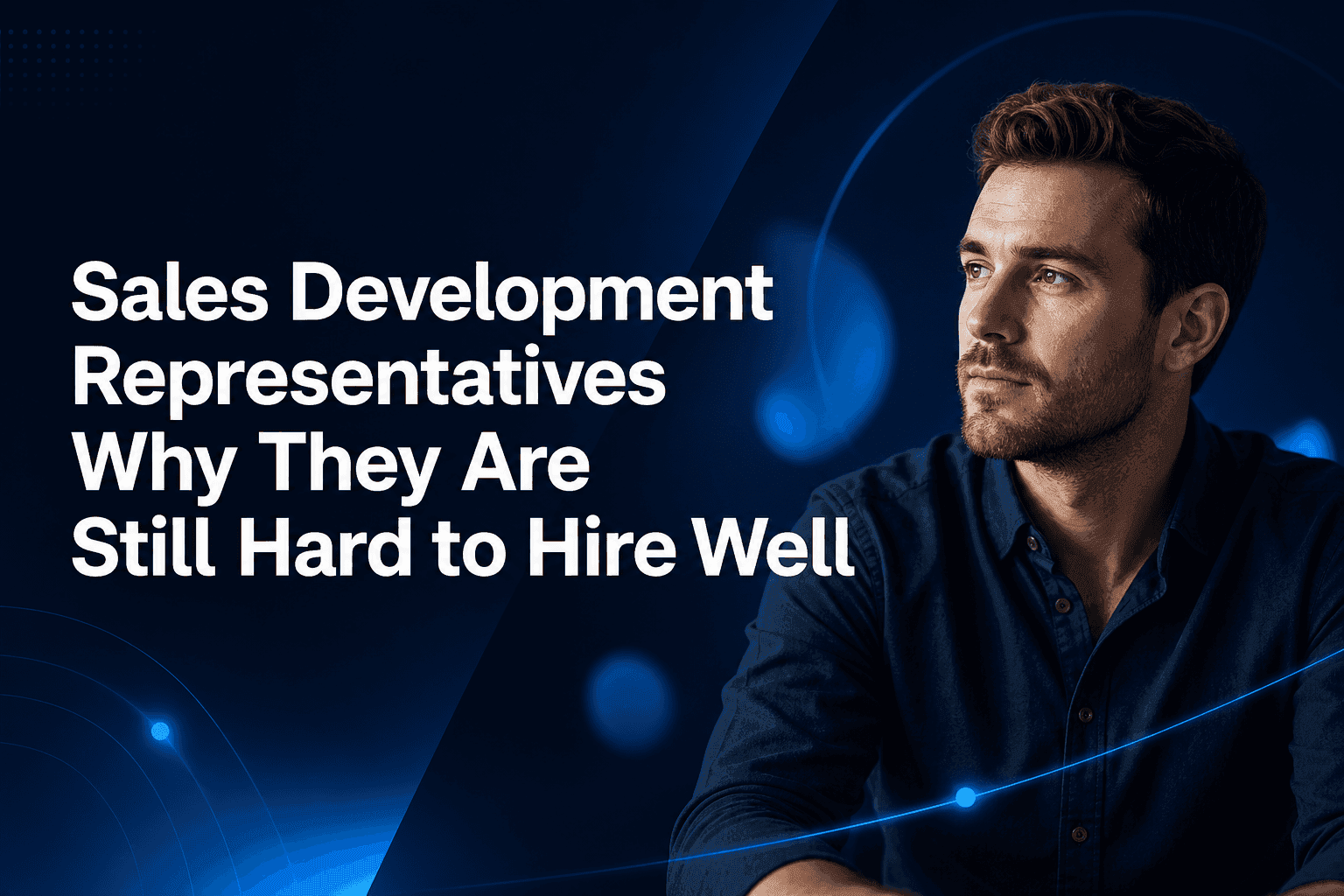Hero image for Sales Development Representatives Why They Are Still Hard to Hire Well