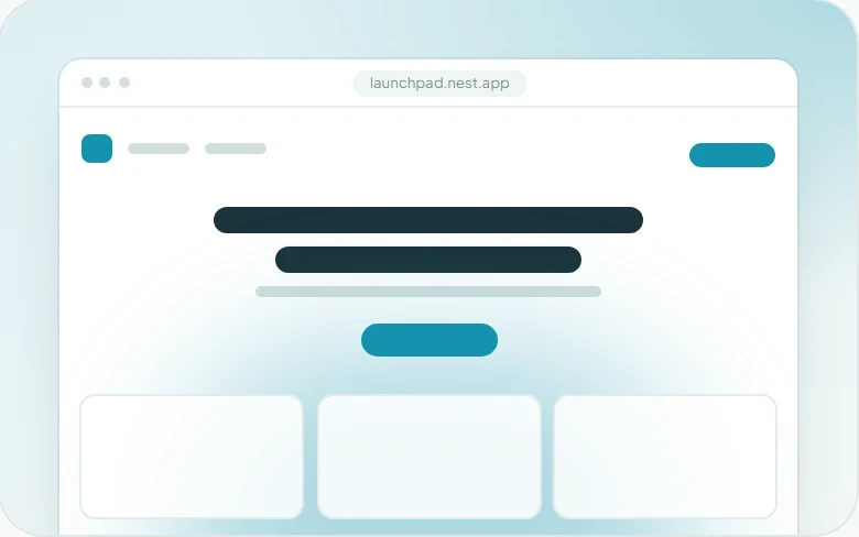 Launchpad template preview