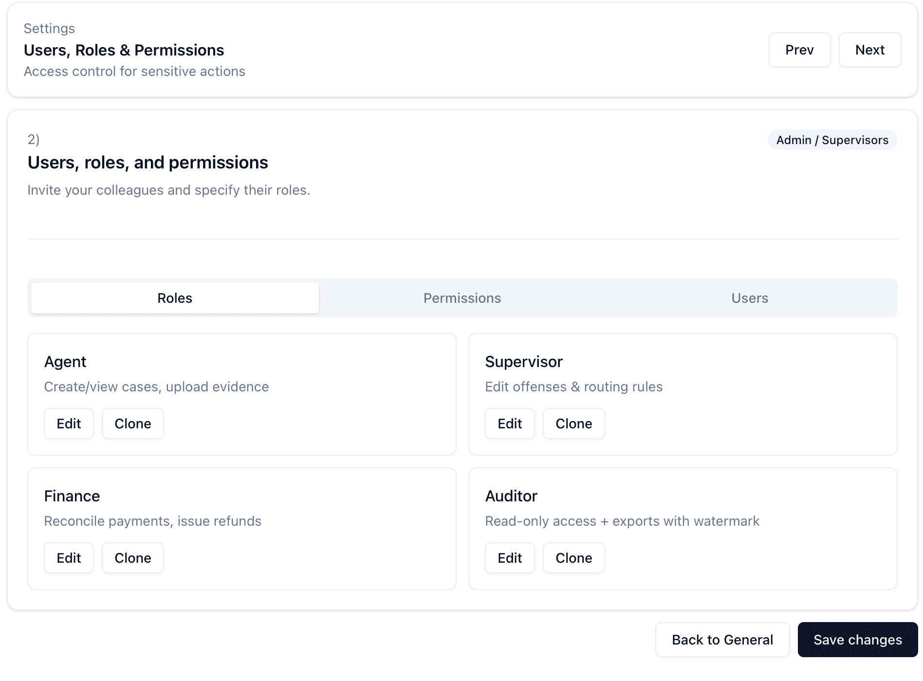 An image of Freelio's project ui