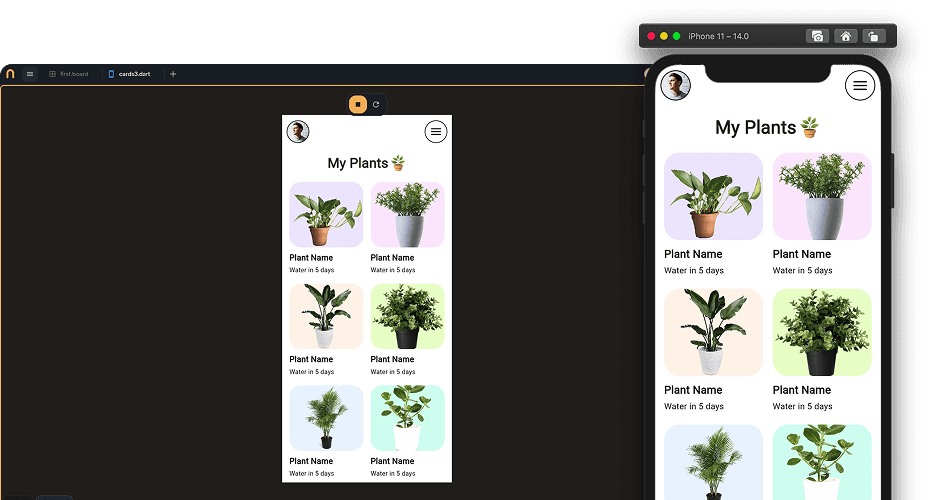 Testing on simulators or real device
