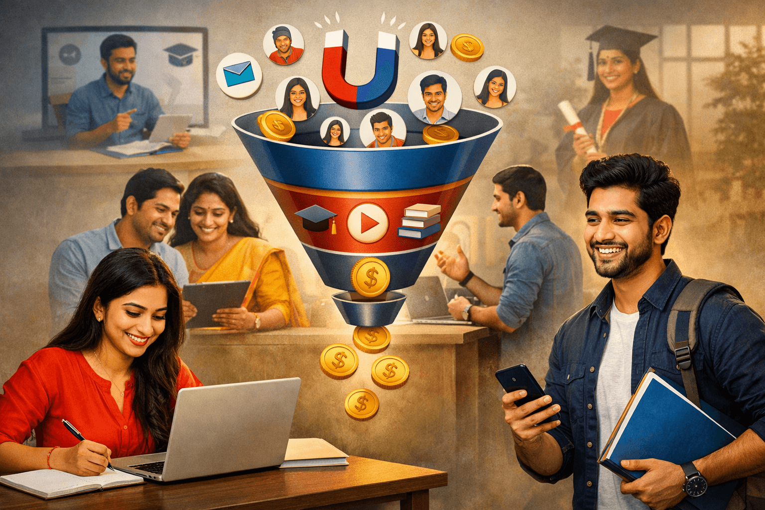 Course Sales Funnel Boost Enrollment