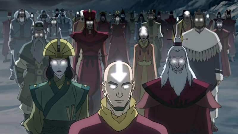 Characters from the TV series The Legend of Korra. 