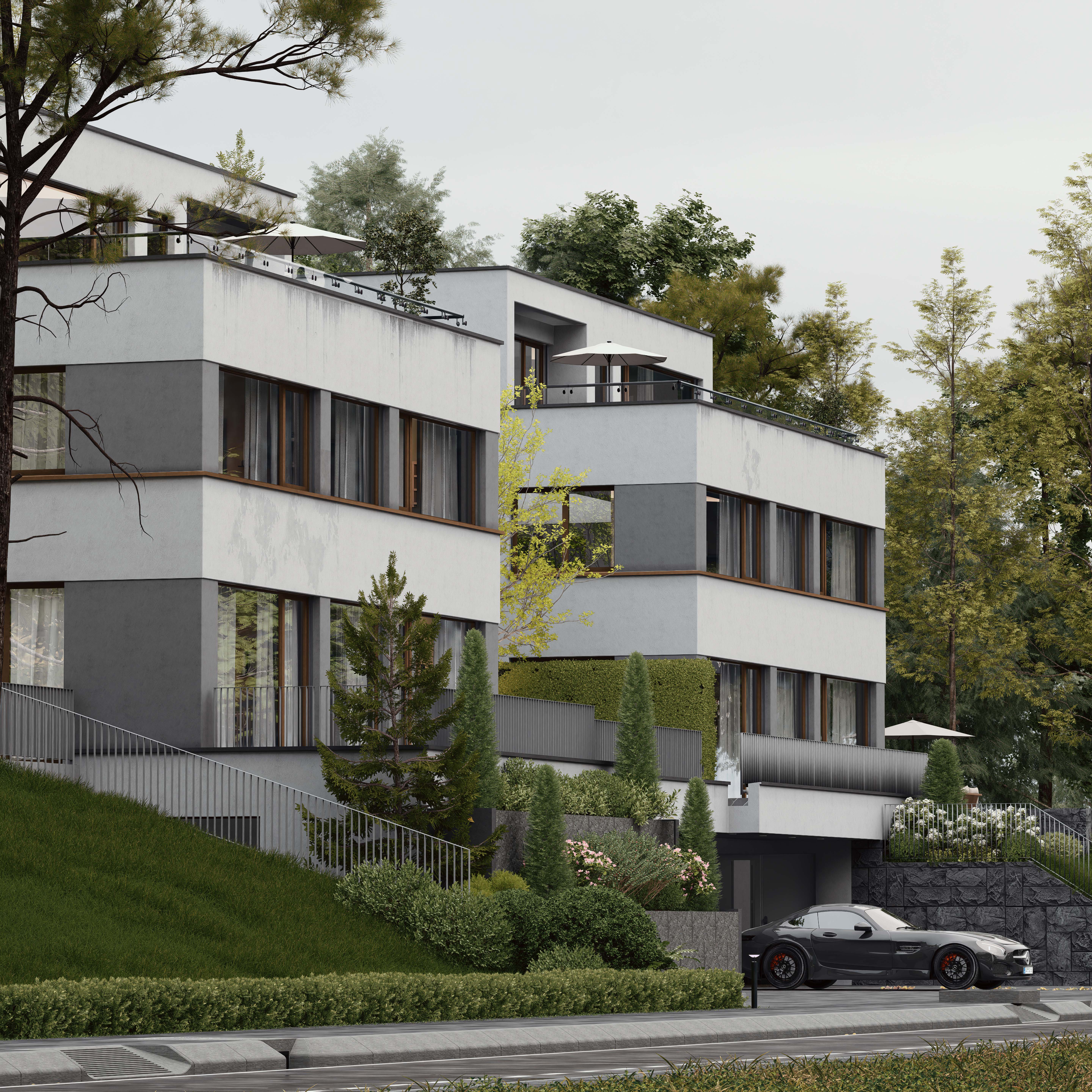 Serene Hillside Villa