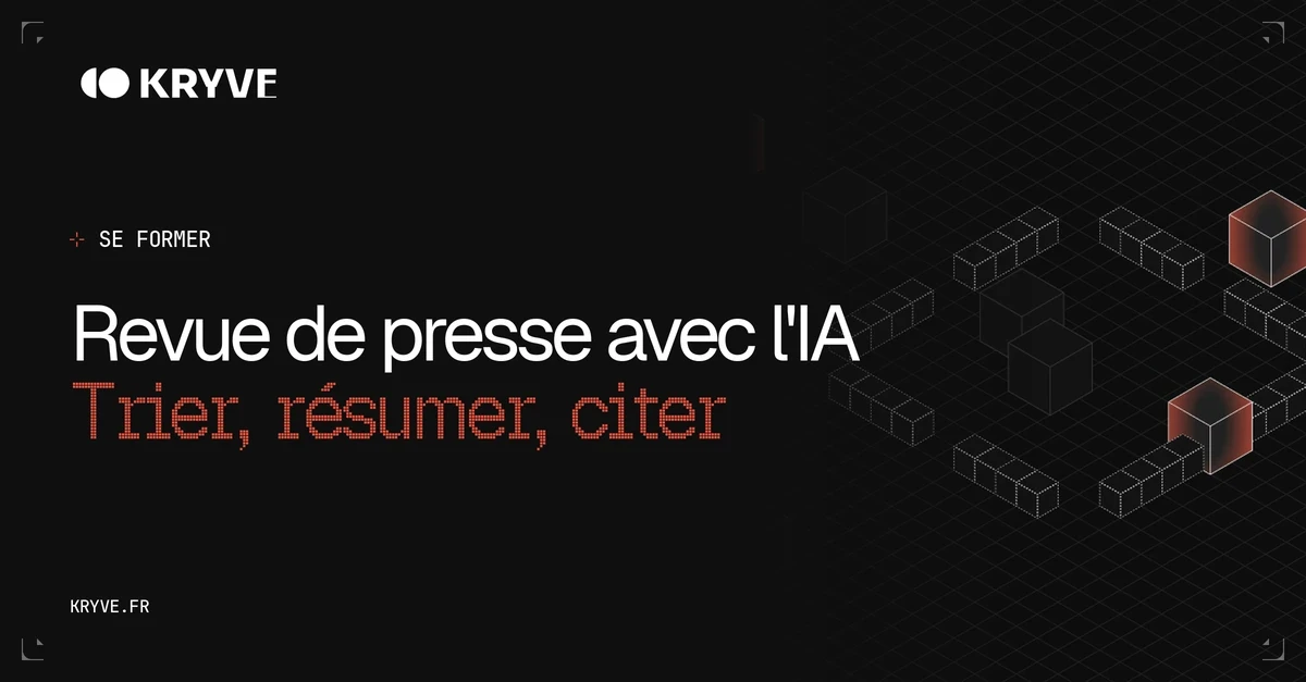 Revue de presse avec l'IA : Trier, résumer, citer
