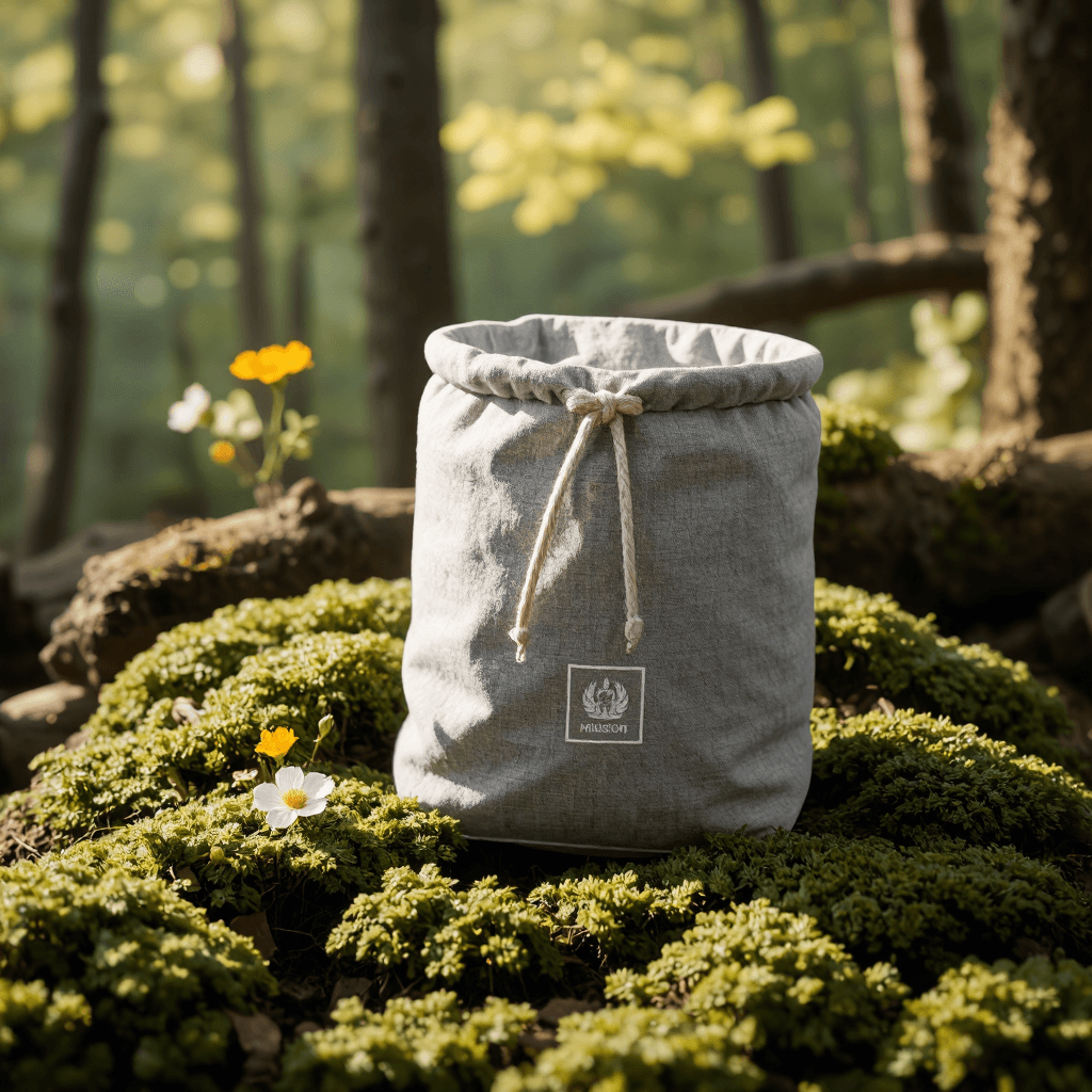 product photography of a storage bag for outdoor gear