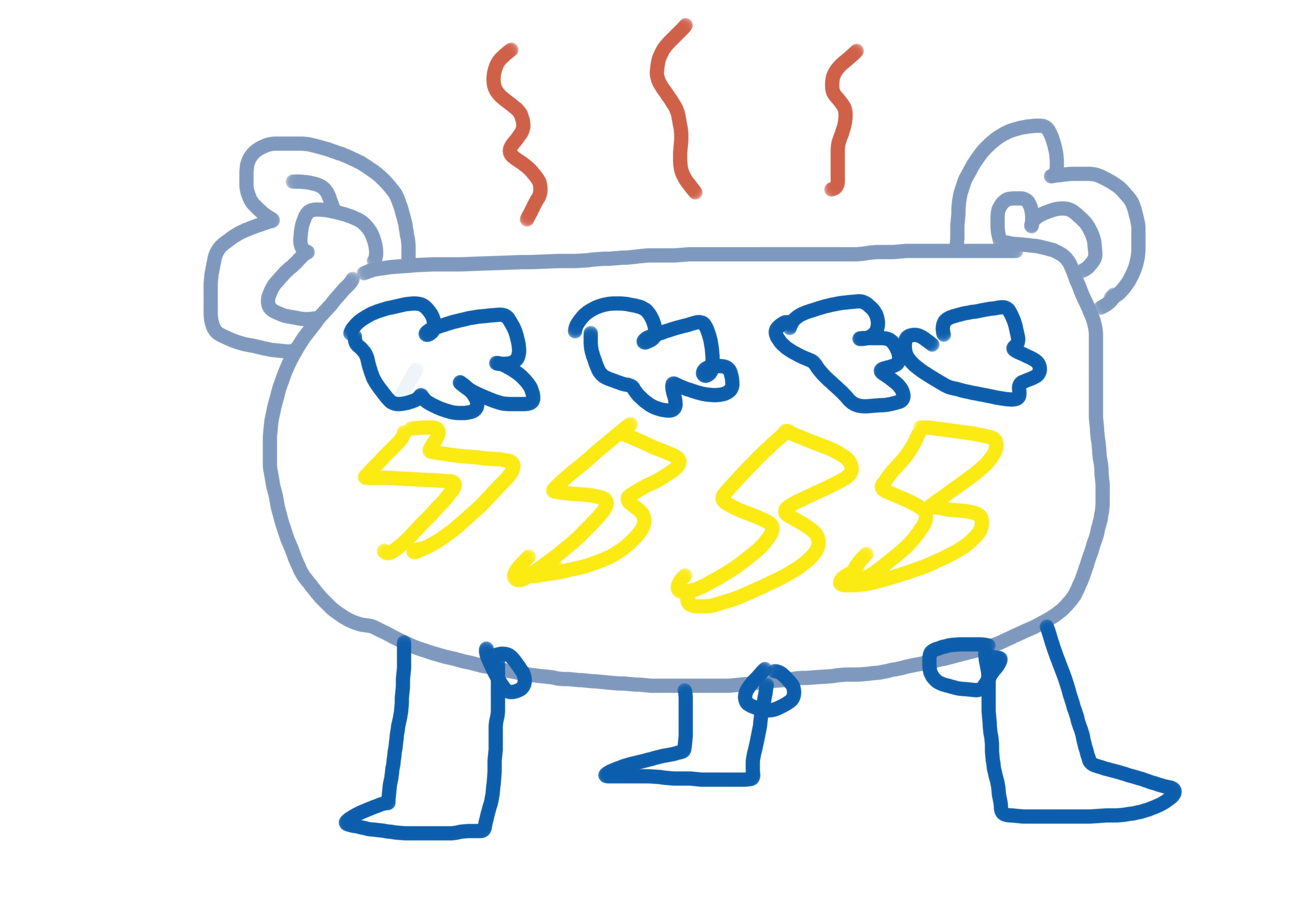 Picture of houses on a hill