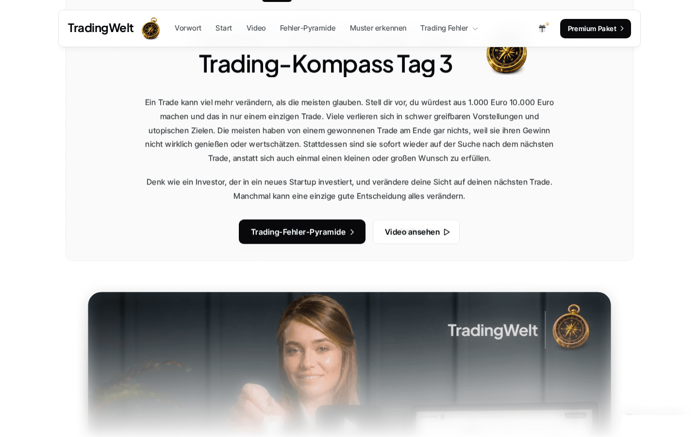 Trading-Kompass Tag 3: Fehler-Pyramide und Mindset-Training für Trader