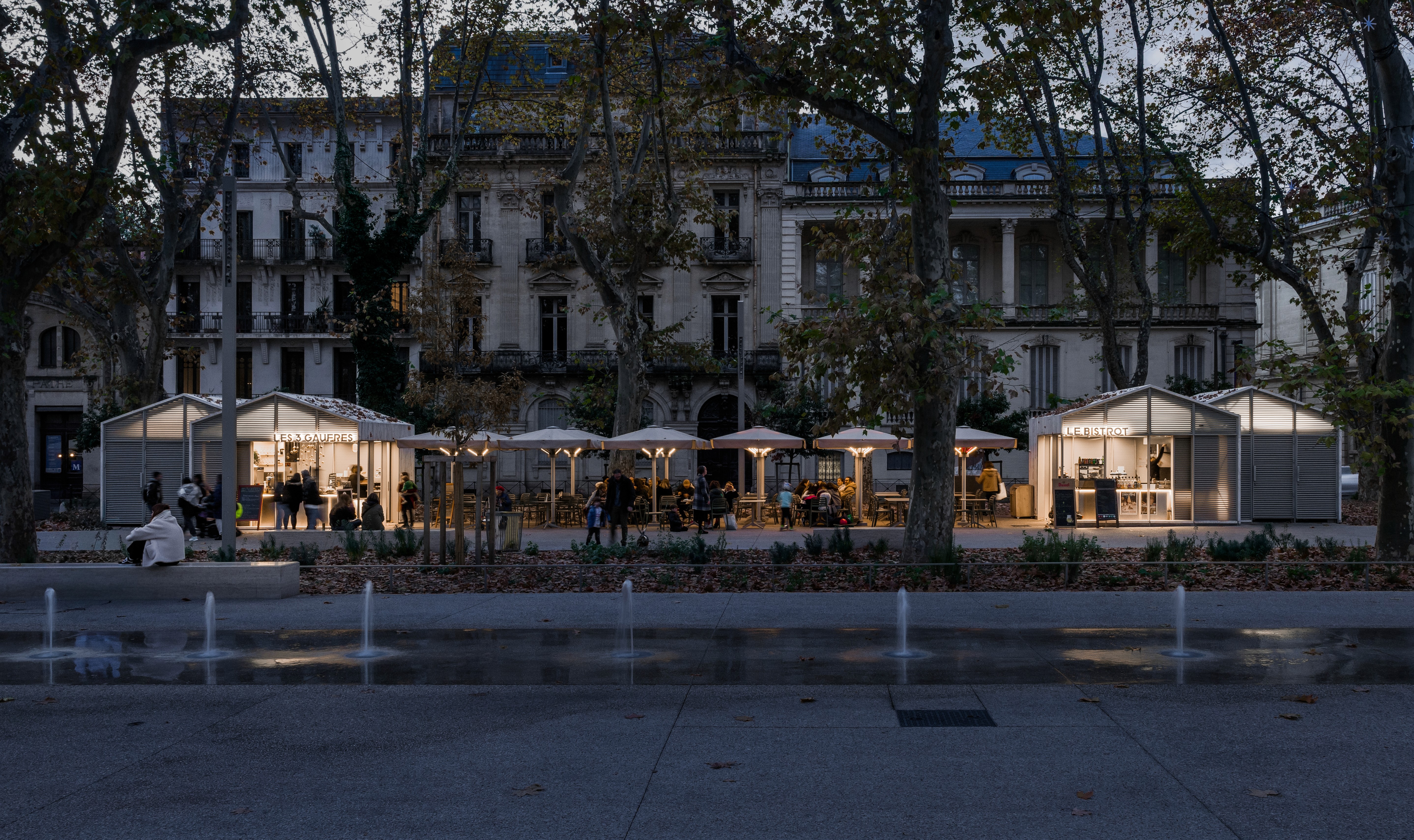 Les Kiosques de la Comédie à Montpellier