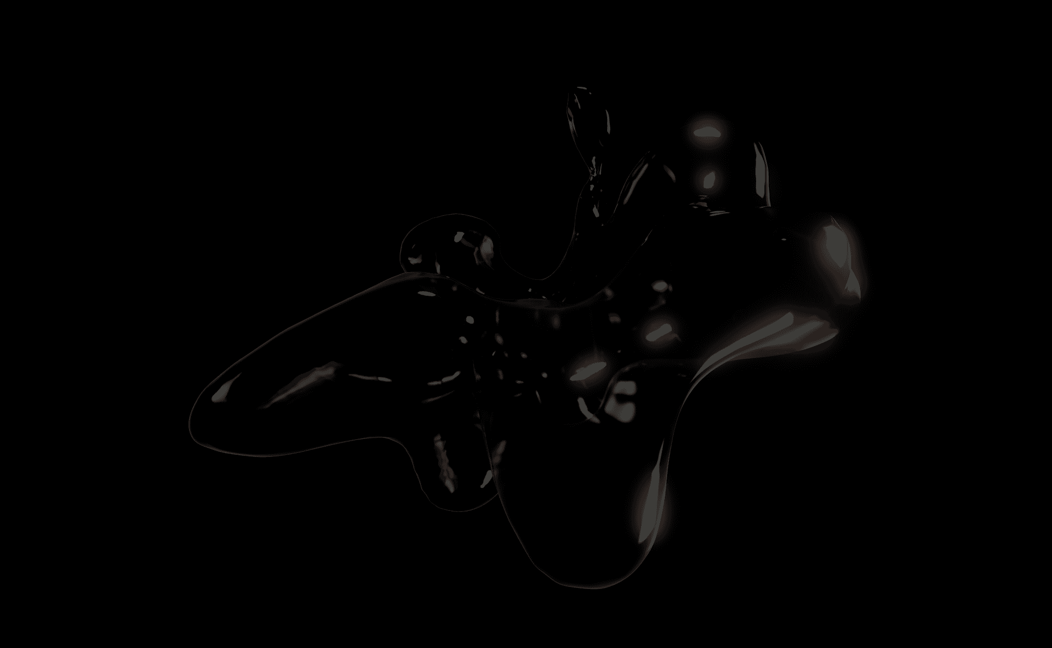 Hero Image of Abstract 3D CGI render for Atrandi Biosciences brand identity — nucleight art direction