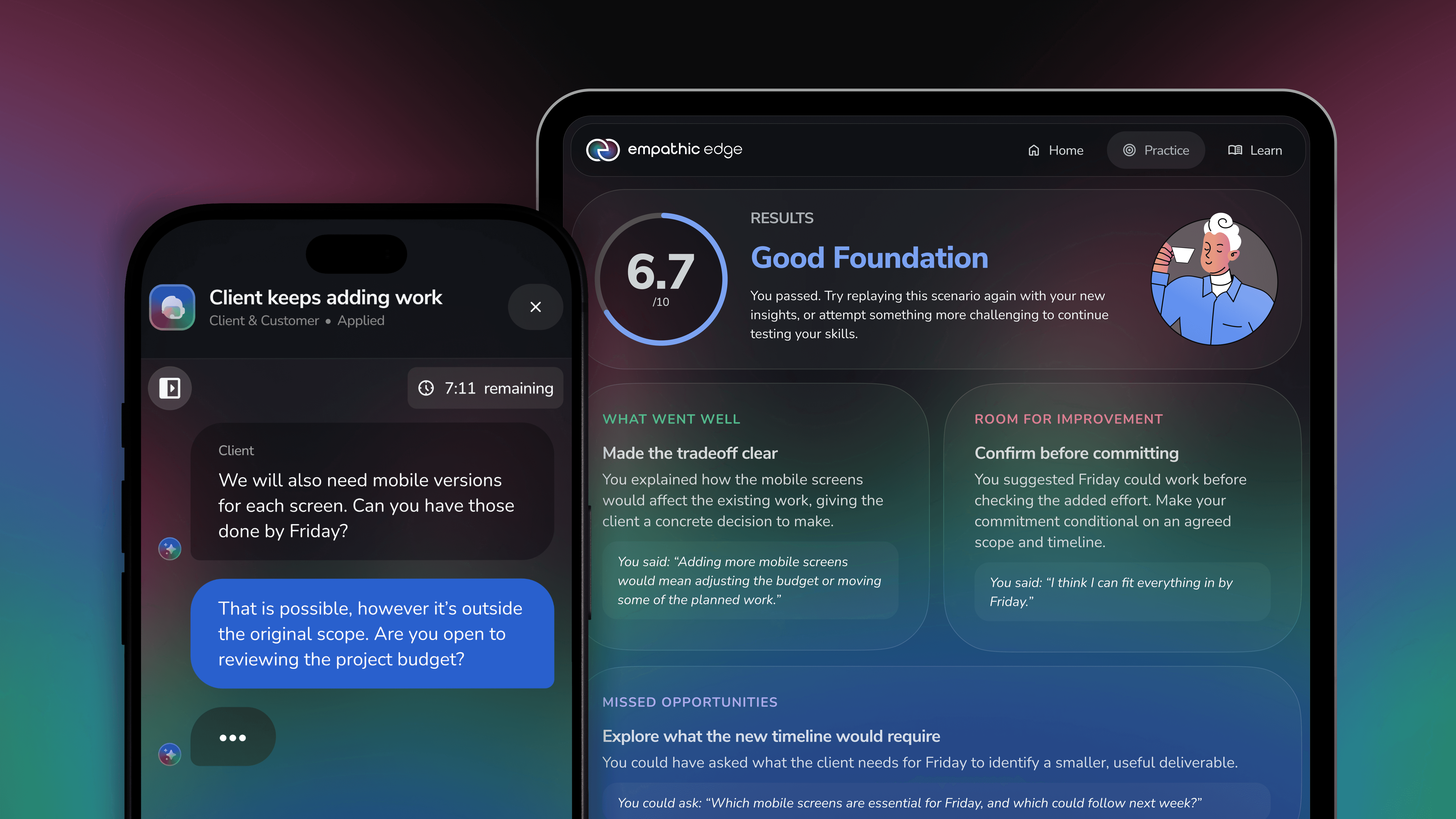 Empathic Edge project interface preview