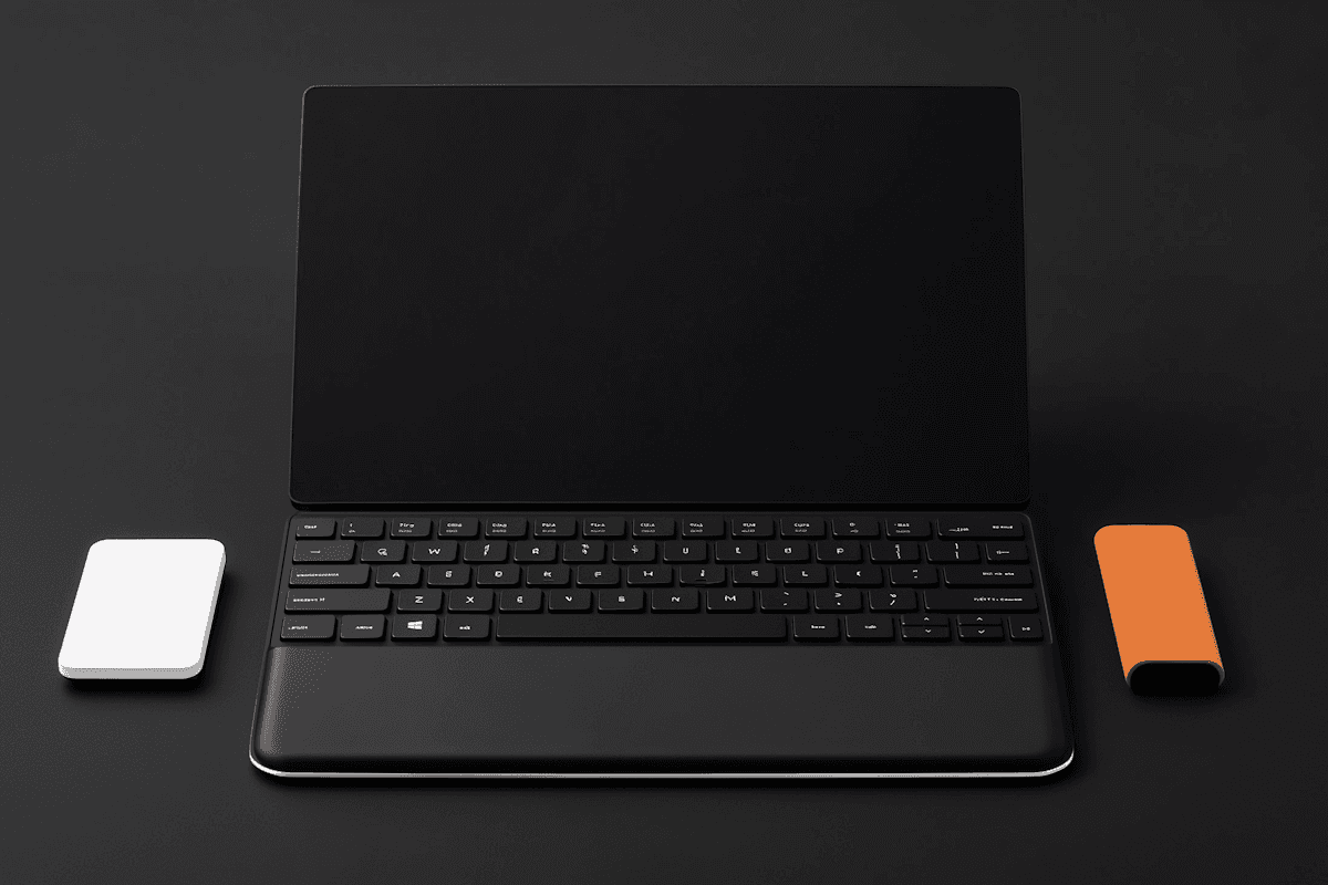 a laptop  with hardisk
