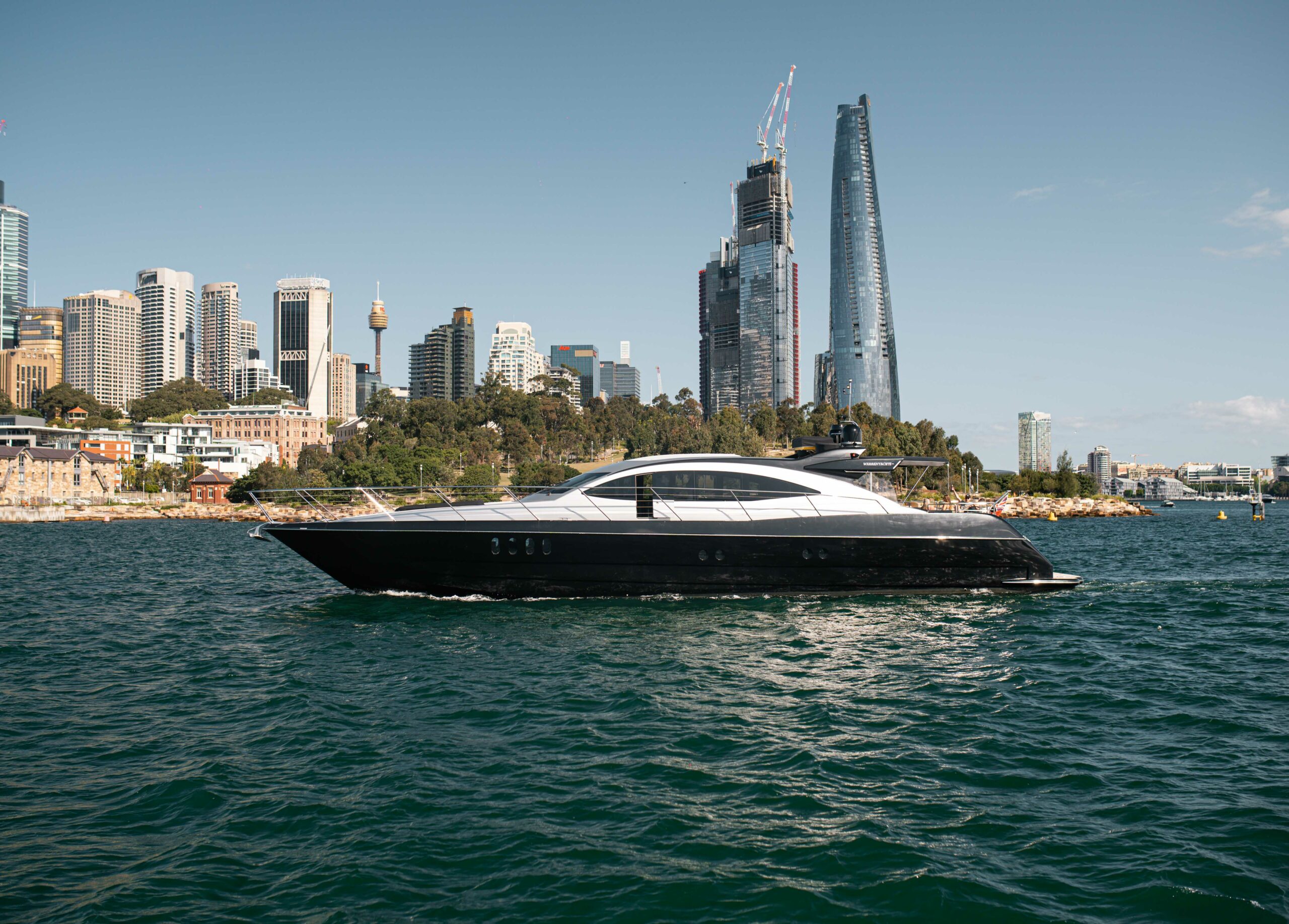 Privacy, 87ft Motor Yacht for charter on Sydney Harbour