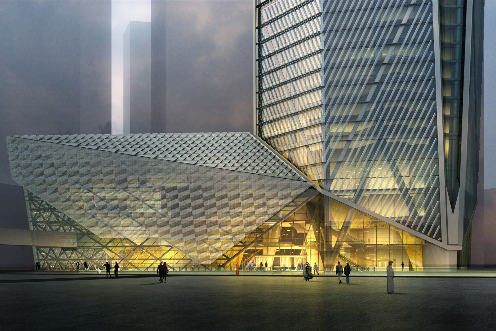 Development view of PIF Tower a complex plot in Saudi Arabia, supported by financial modelling